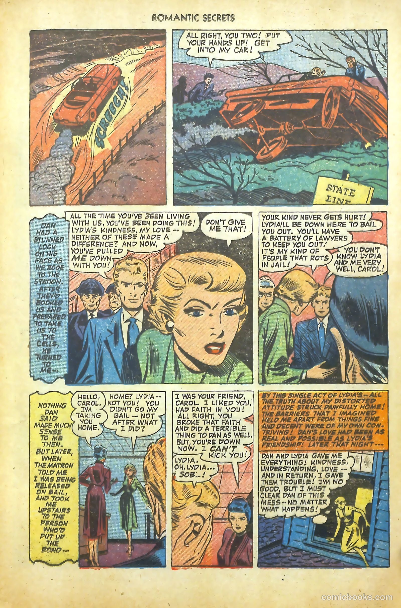 Romantic Secrets #29 — page 33 of 36