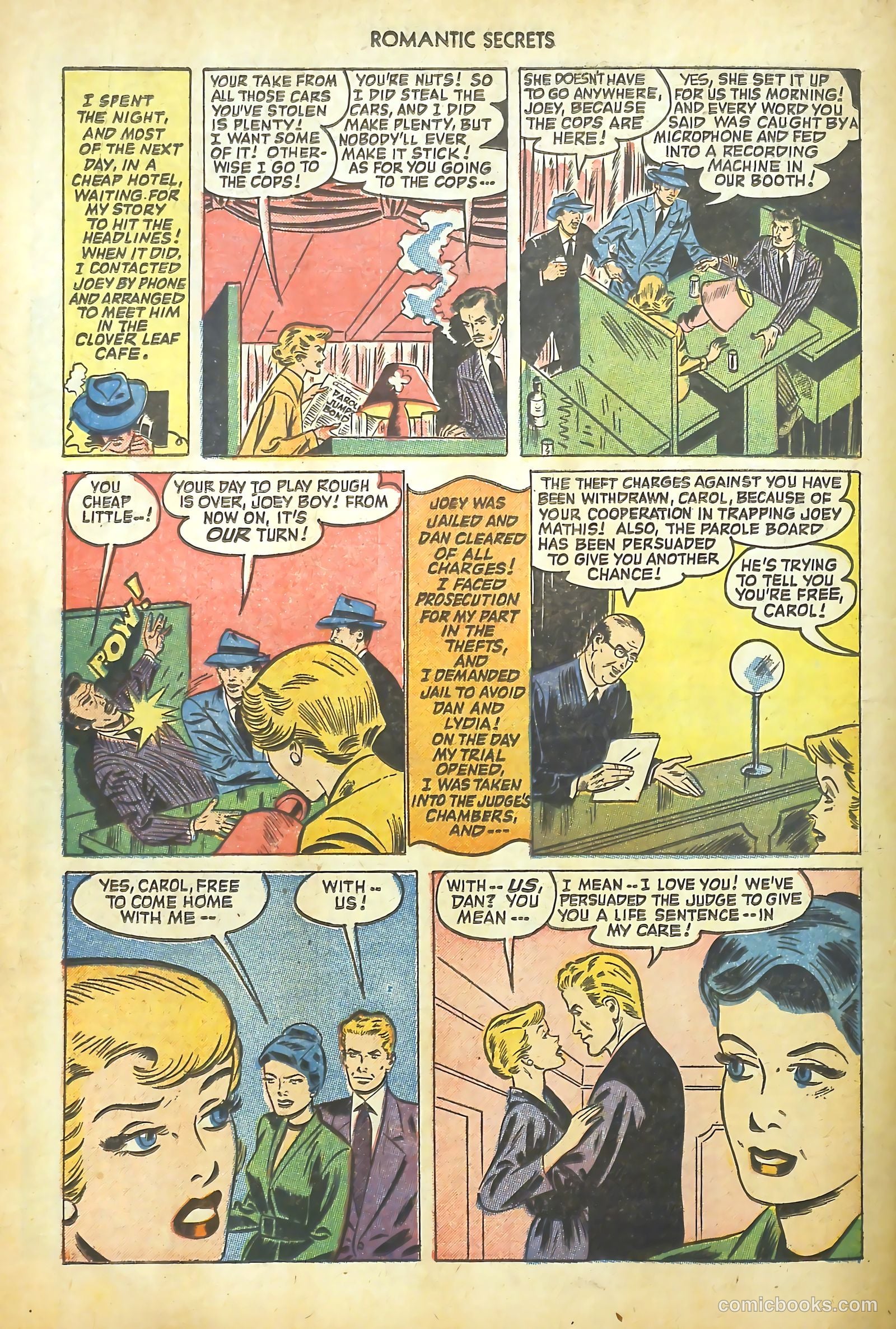 Romantic Secrets #29 — page 34 of 36
