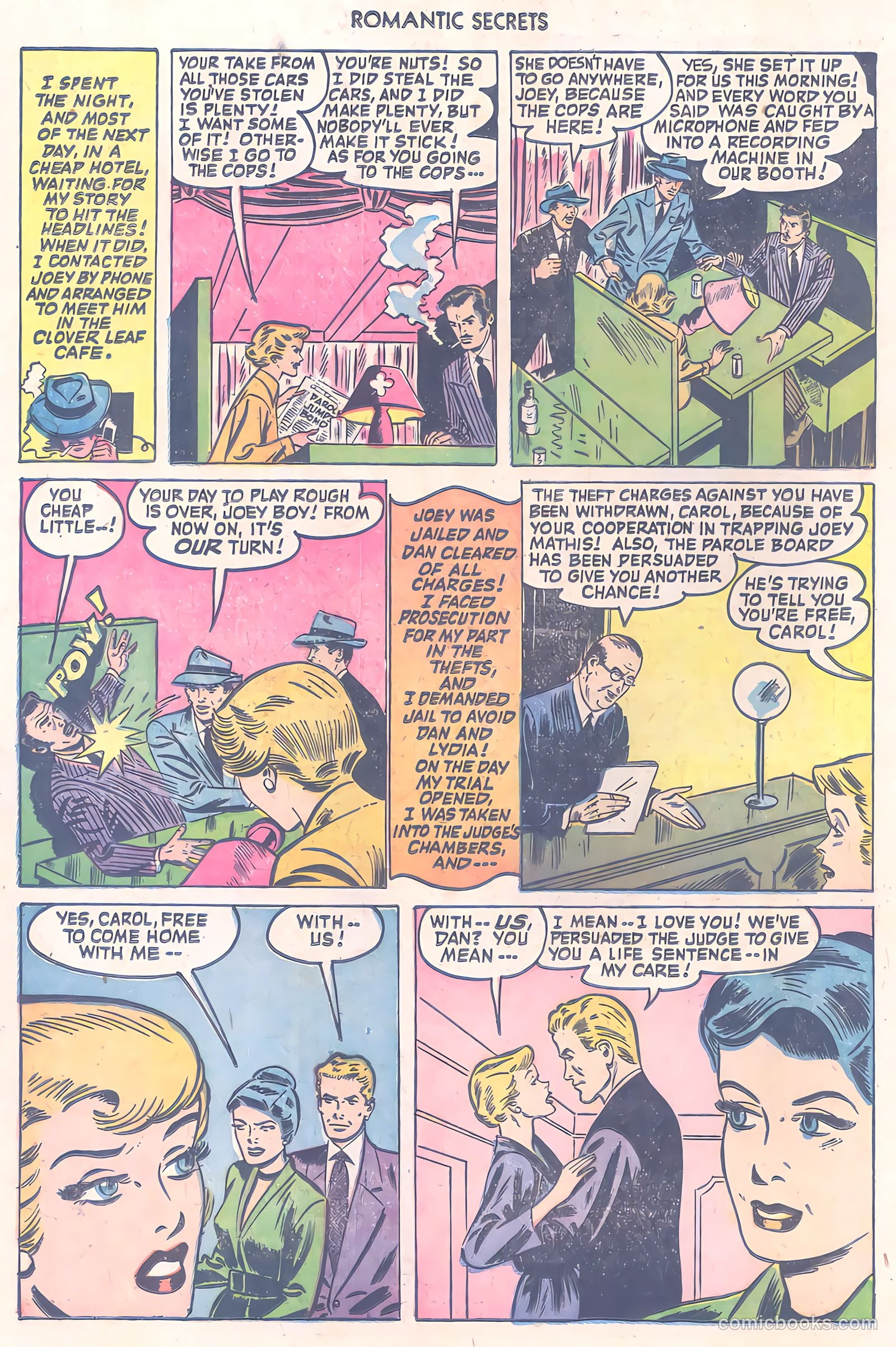 Romantic Secrets #29 — page 34 of 36