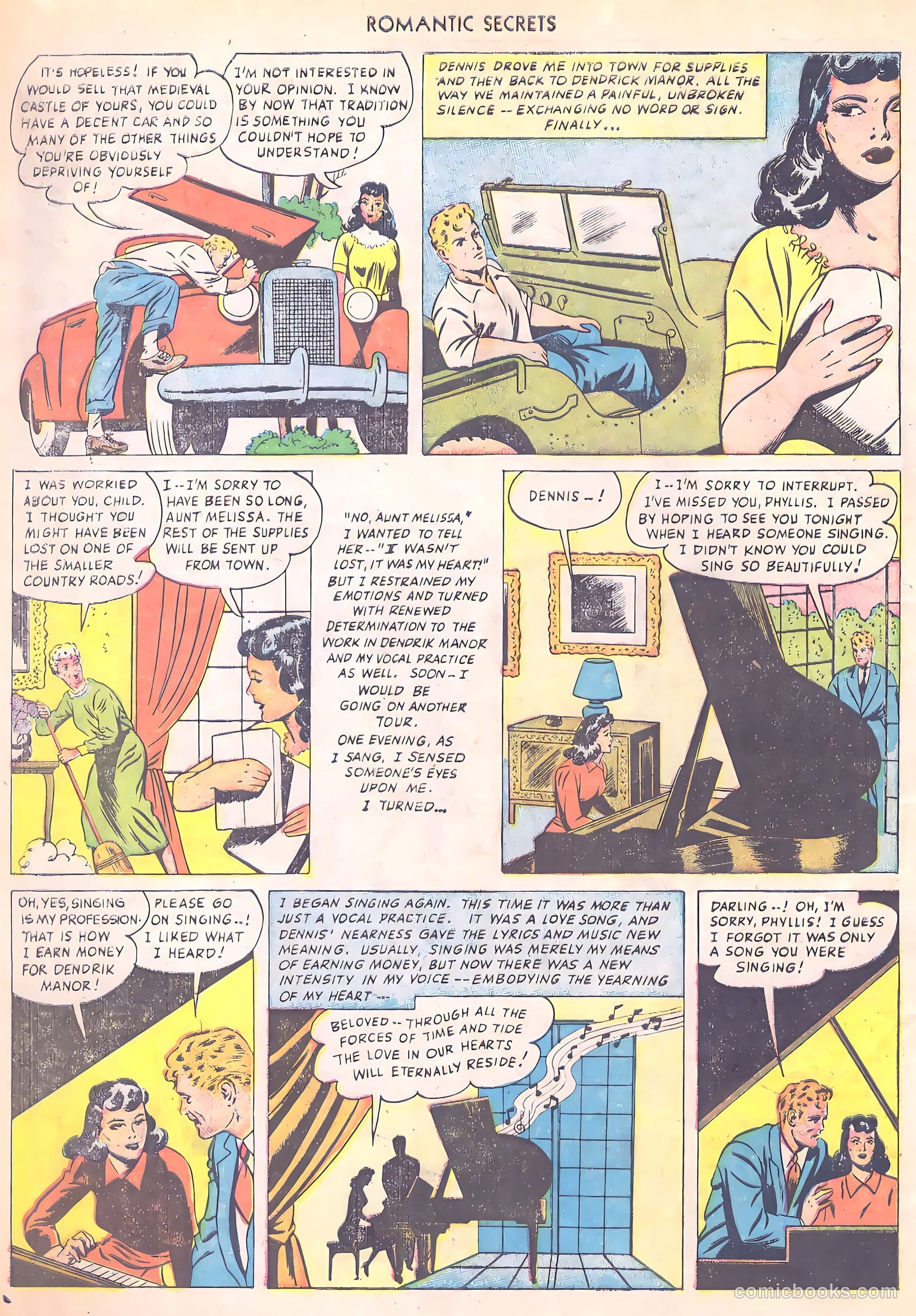 Romantic Secrets #3 — page 10 of 52