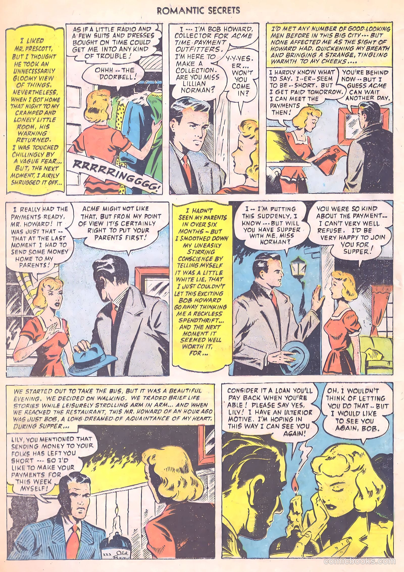 Romantic Secrets #3 — page 18 of 52