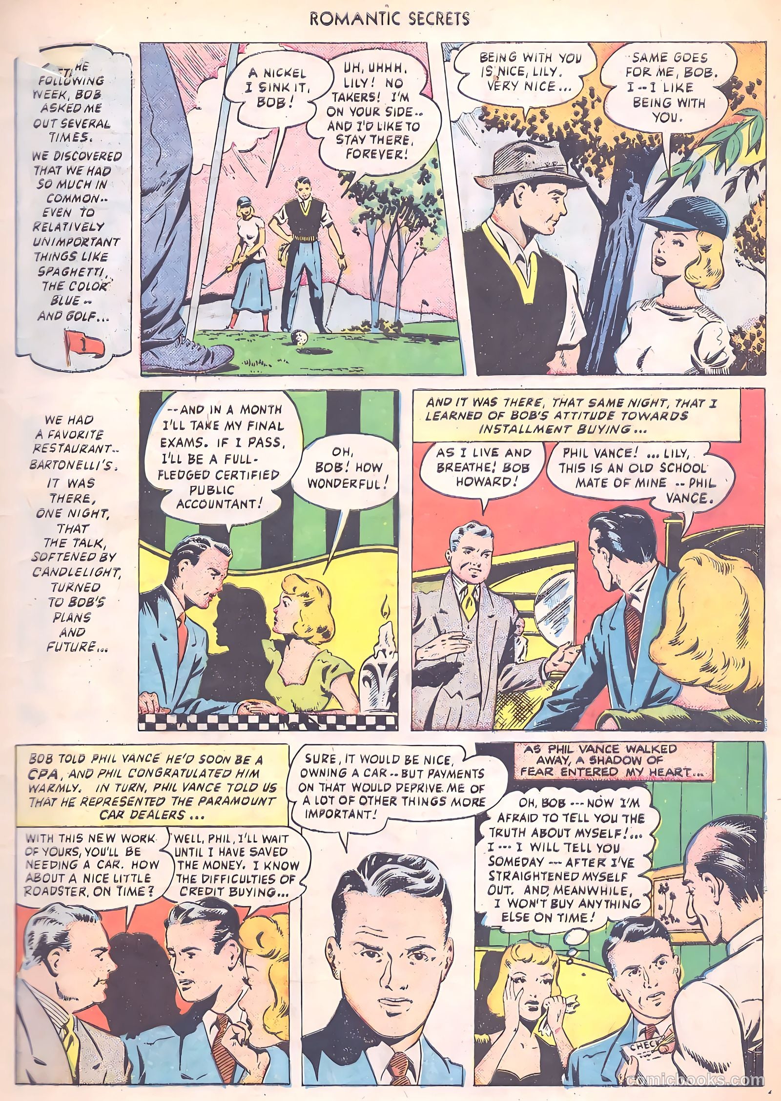 Romantic Secrets #3 — page 19 of 52