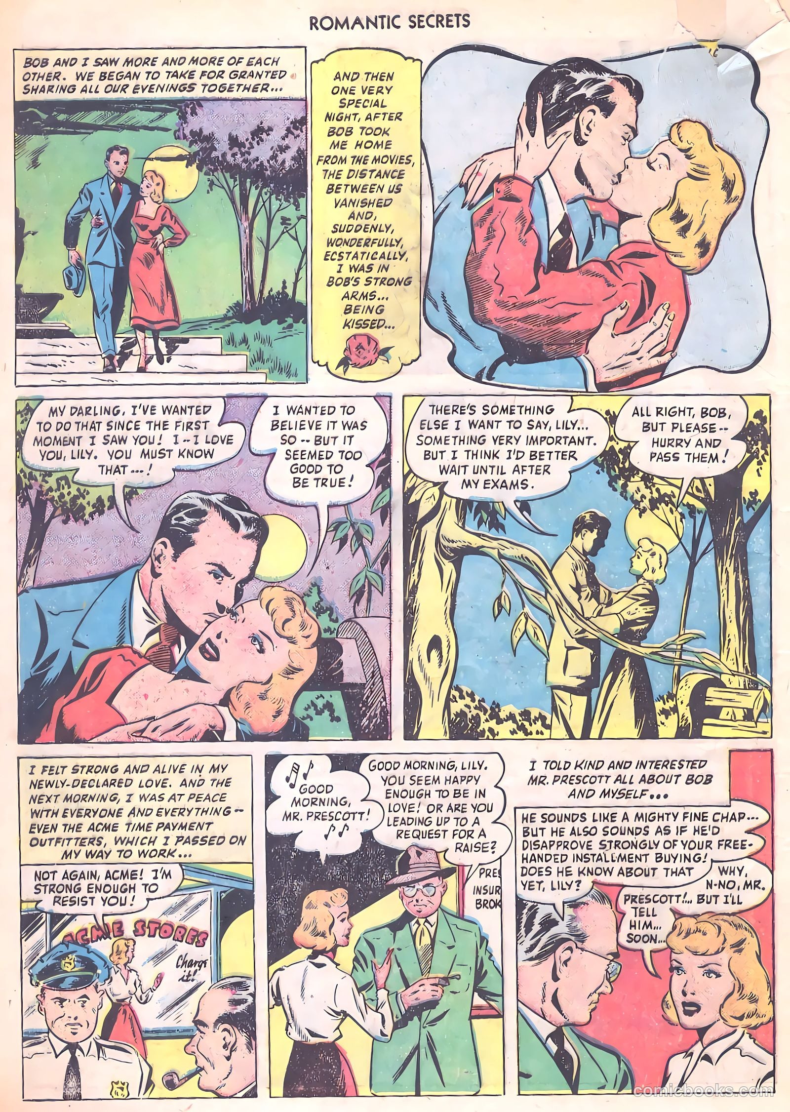 Romantic Secrets #3 — page 20 of 52
