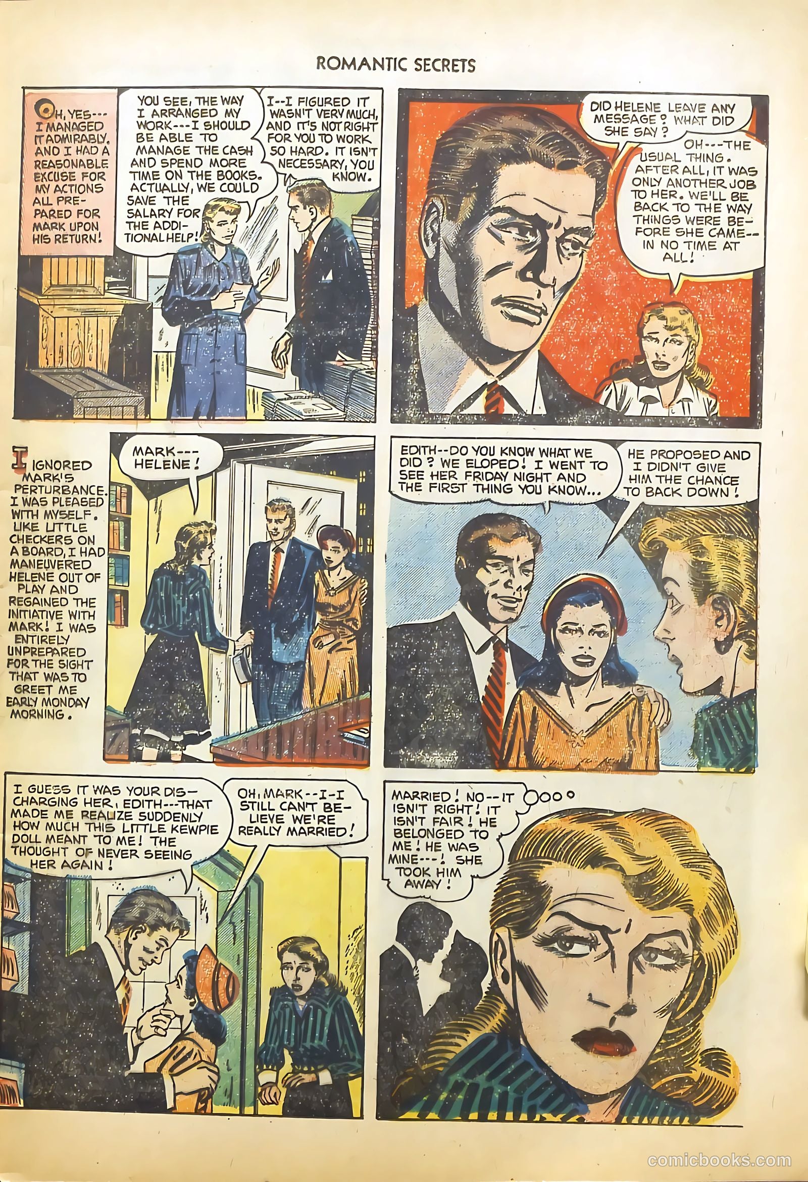 Romantic Secrets #30 — page 7 of 36
