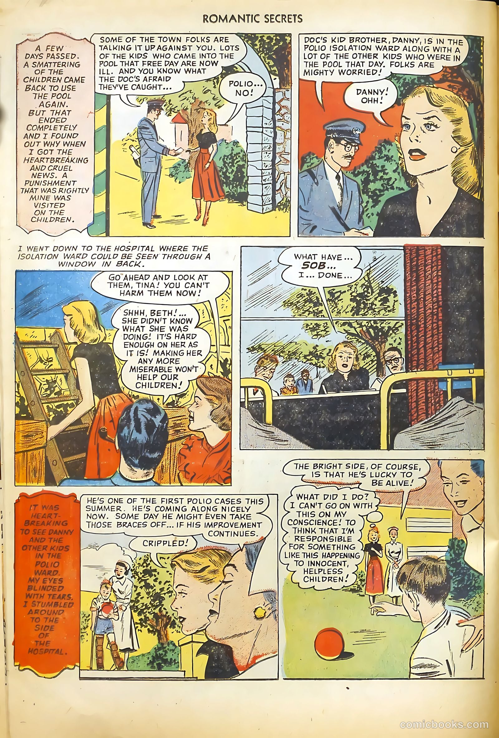 Romantic Secrets #30 — page 32 of 36