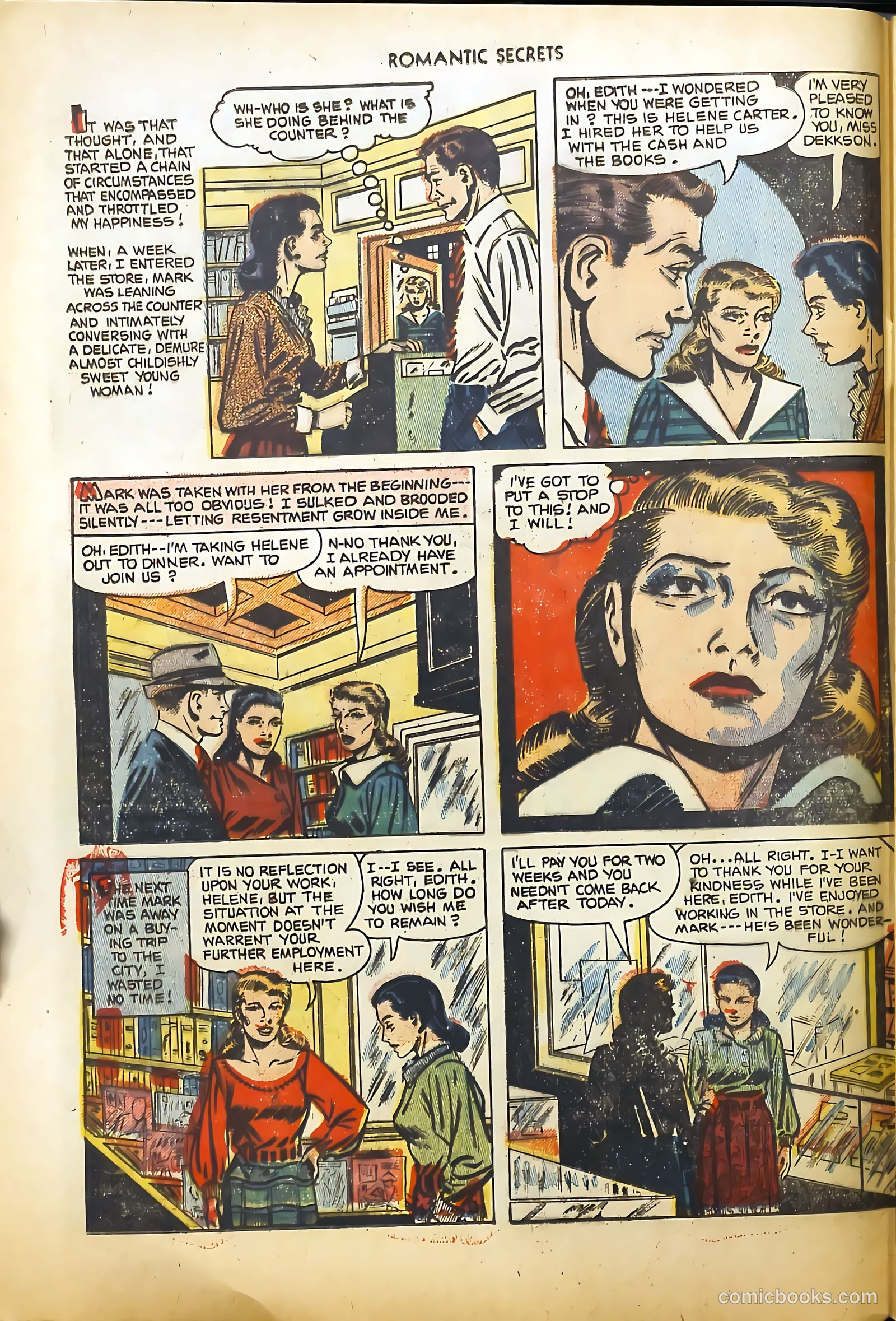 Romantic Secrets #30 — page 6 of 36