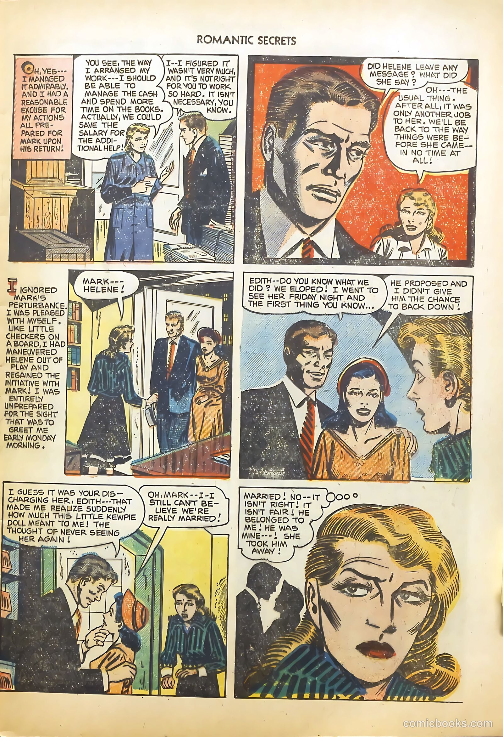 Romantic Secrets #30 — page 7 of 36
