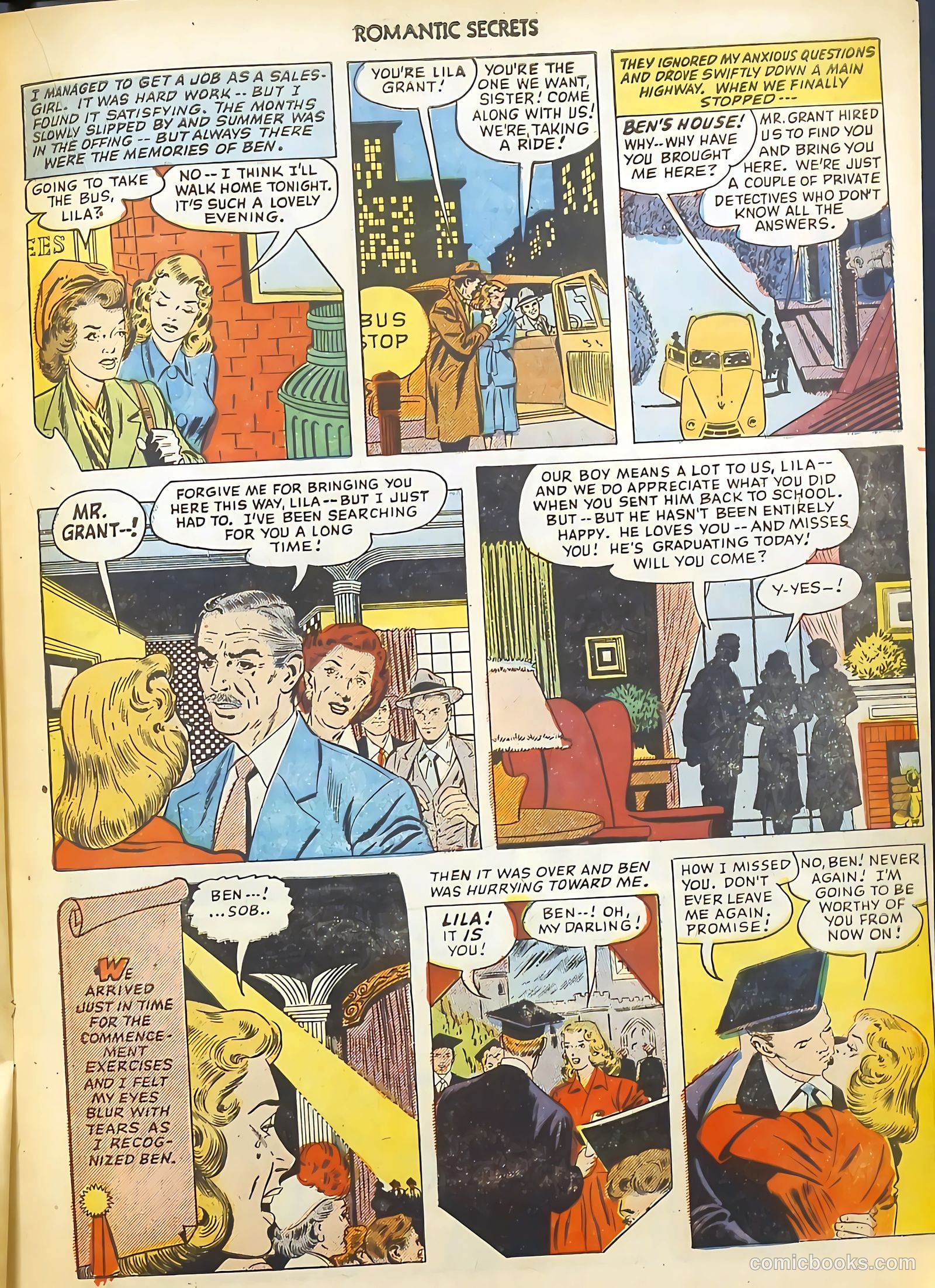 Romantic Secrets #30 — page 21 of 36