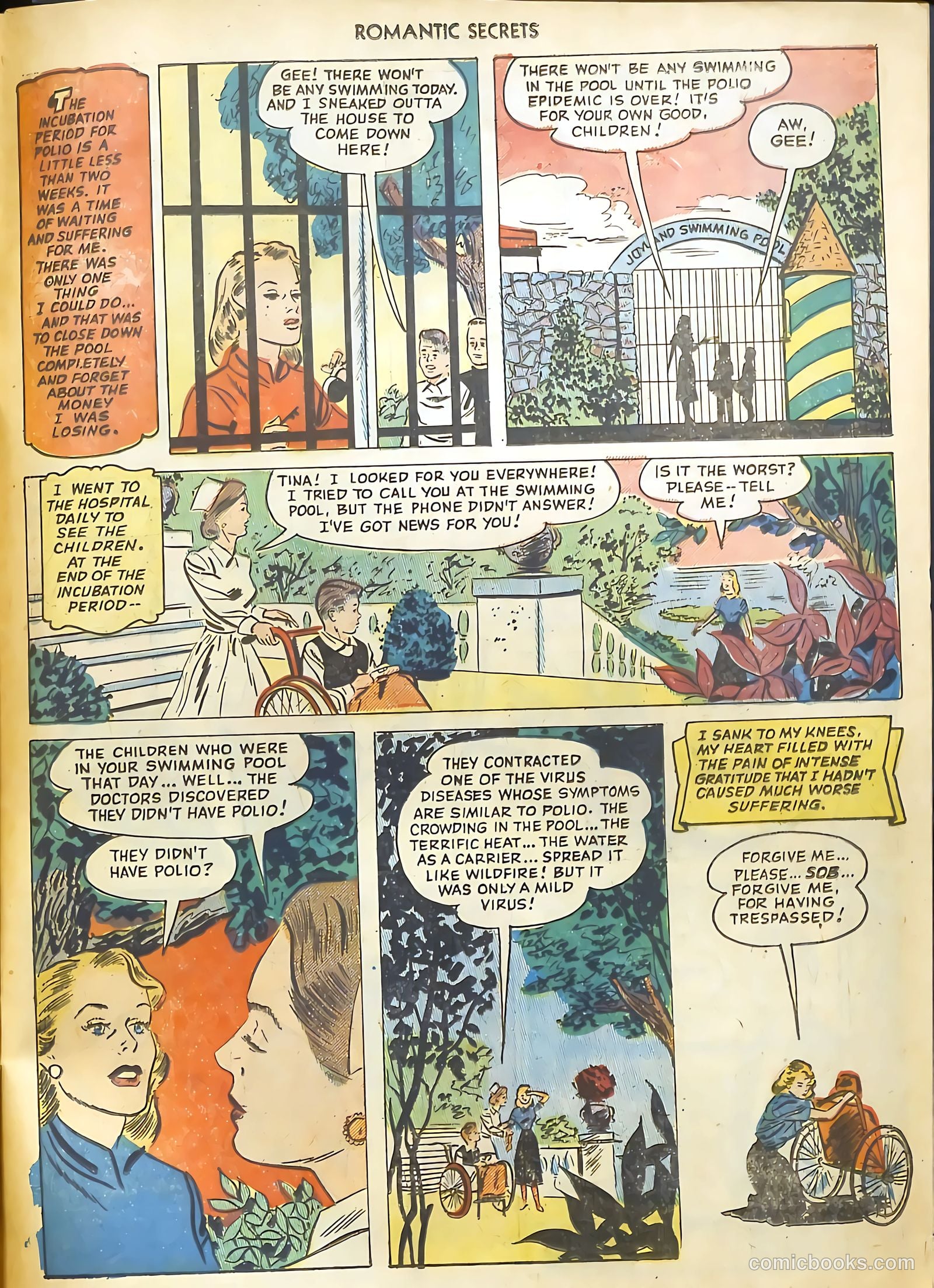Romantic Secrets #30 — page 33 of 36