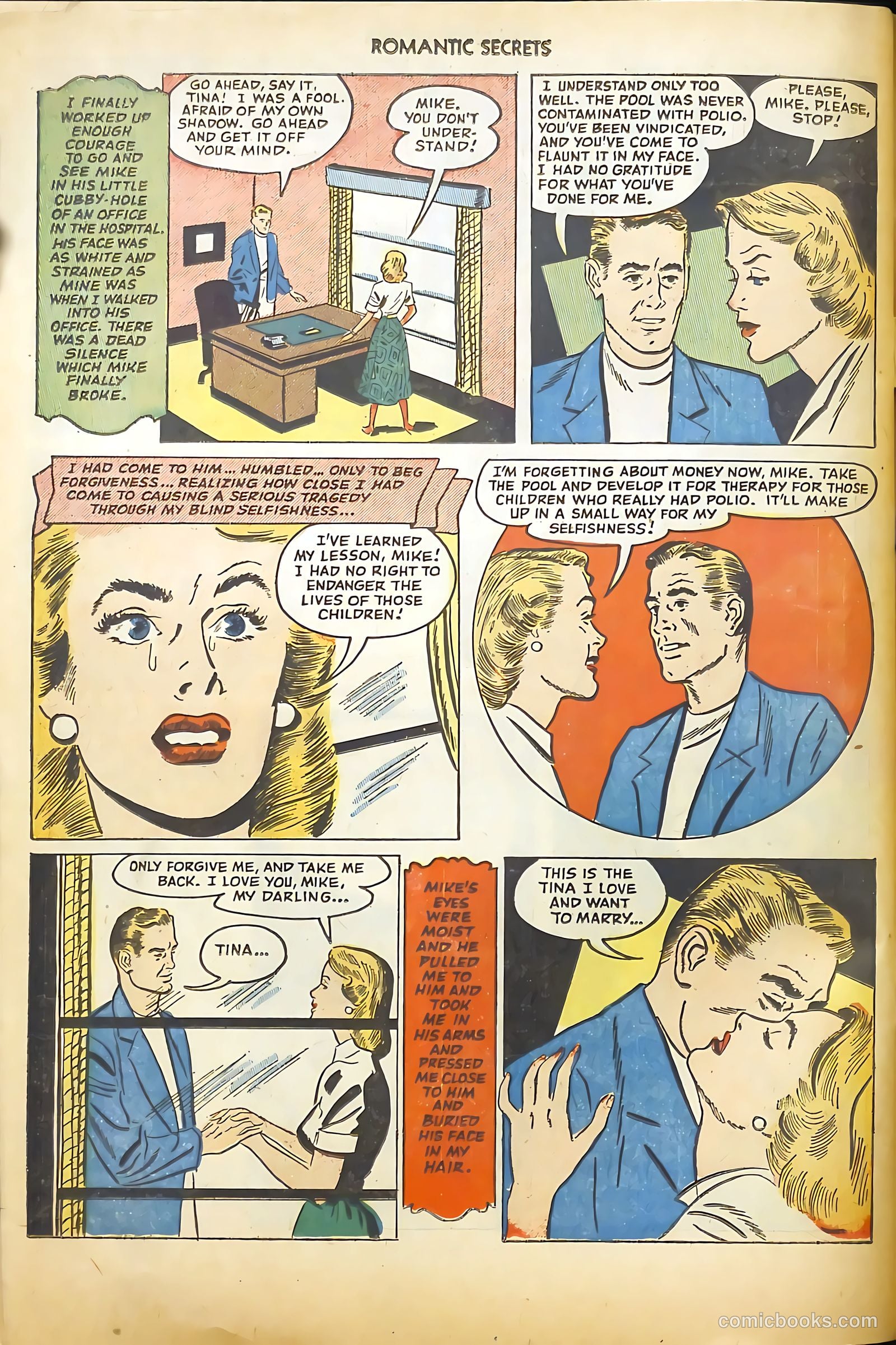Romantic Secrets #30 — page 34 of 36