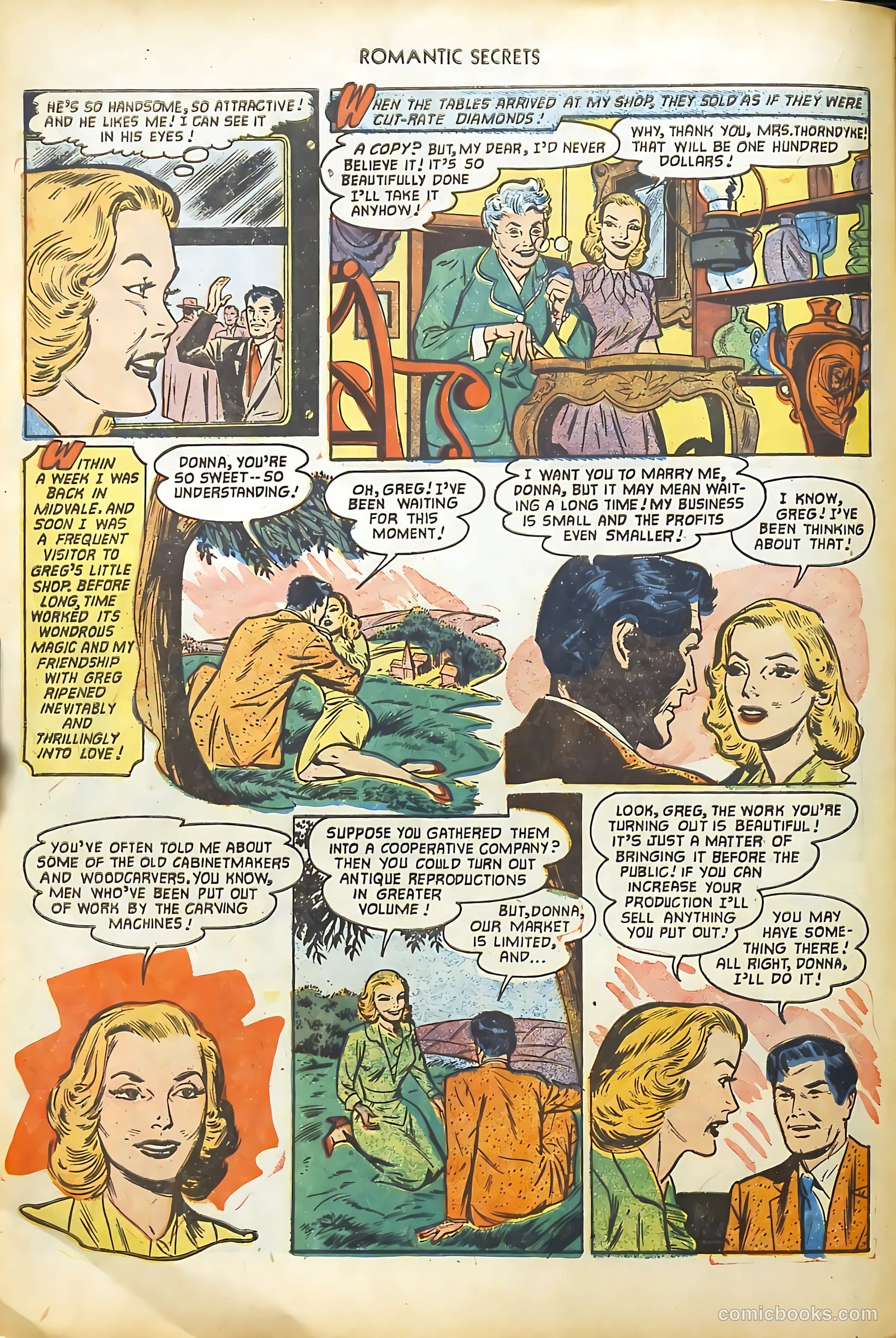 Romantic Secrets #31 — page 16 of 36