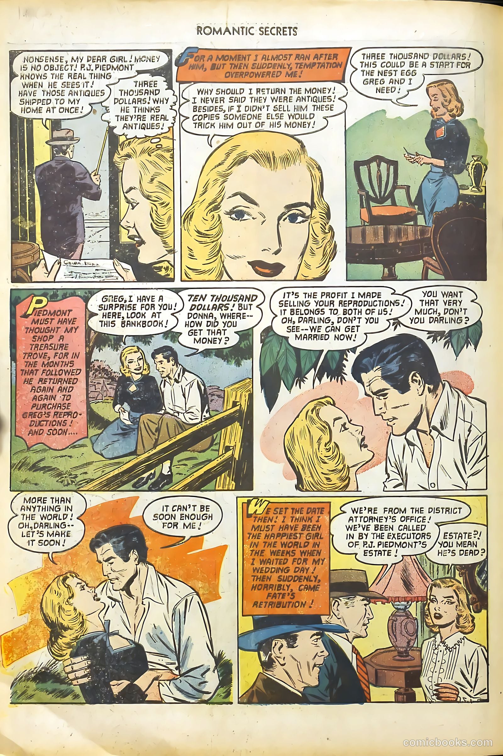 Romantic Secrets #31 — page 18 of 36