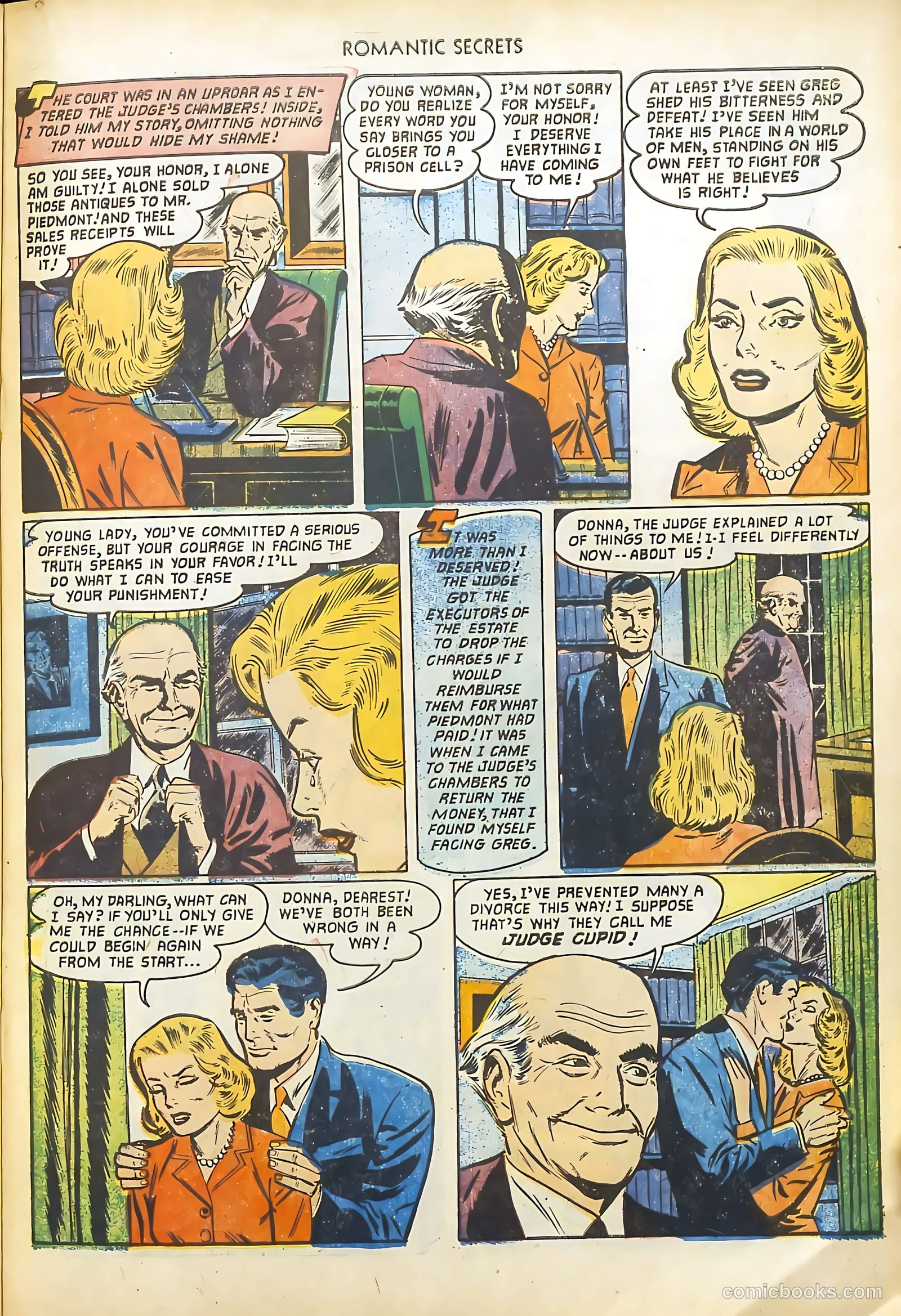 Romantic Secrets #31 — page 21 of 36