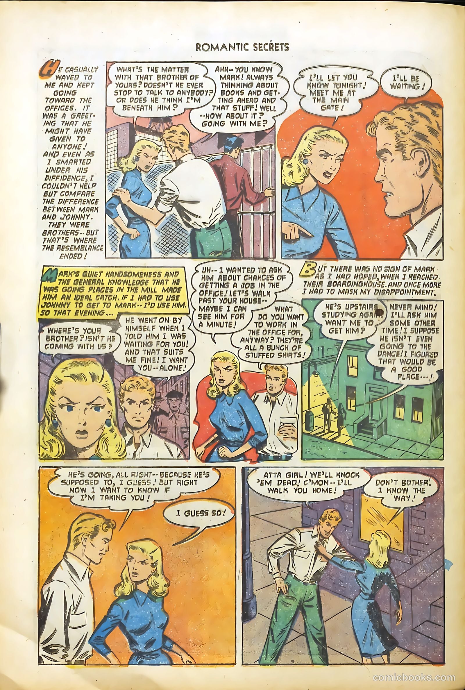 Romantic Secrets #31 — page 28 of 36