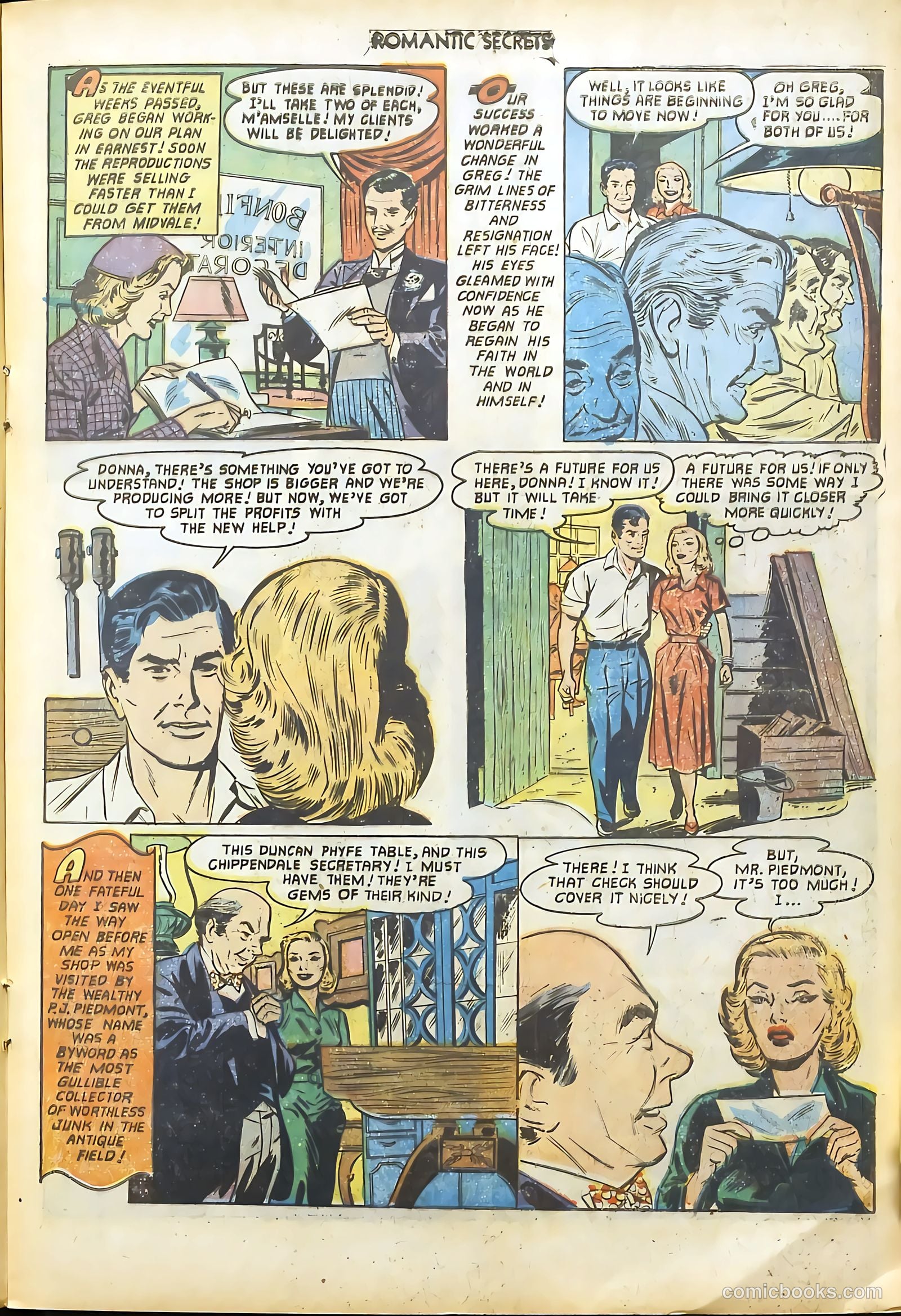 Romantic Secrets #31 — page 17 of 36