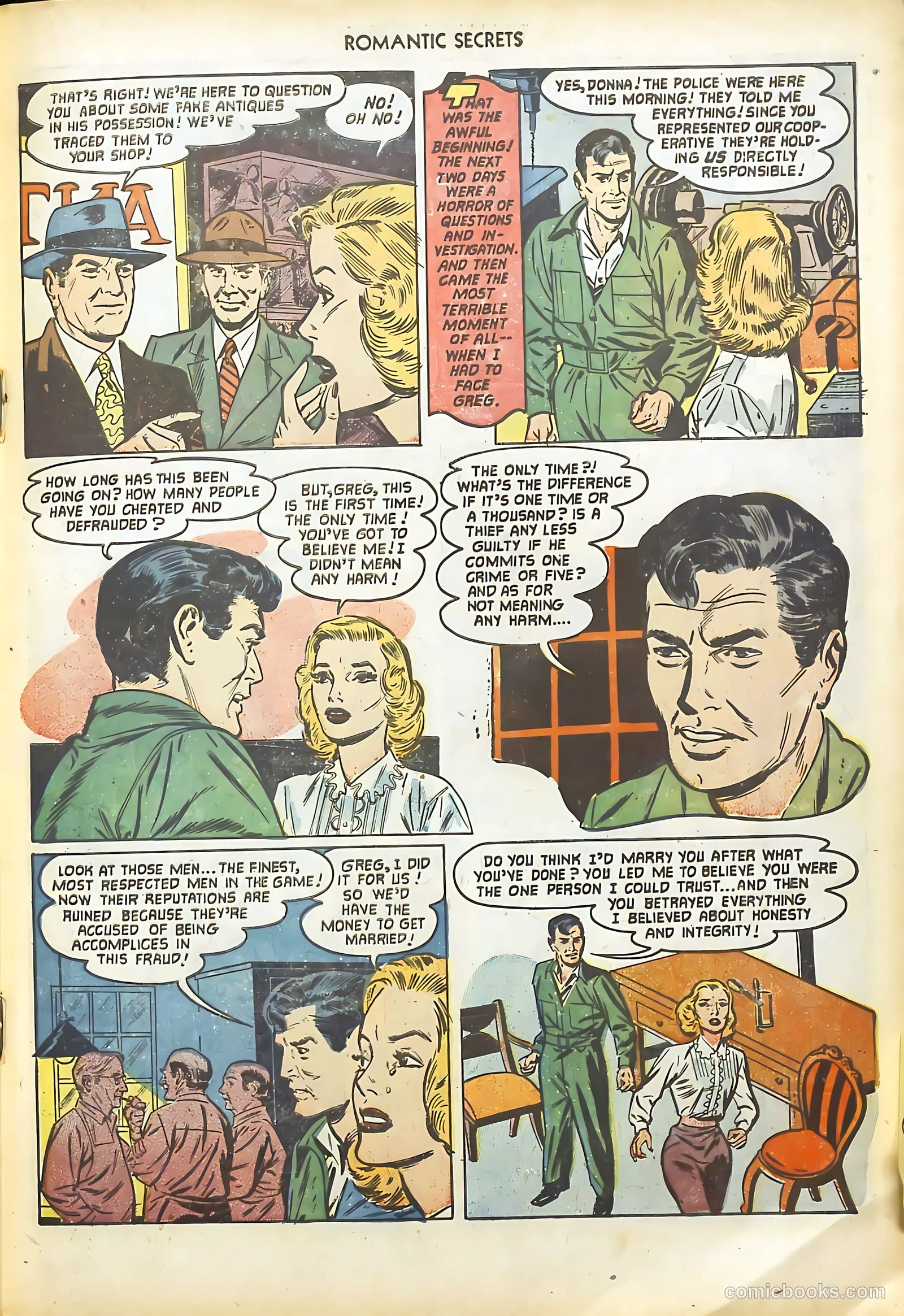 Romantic Secrets #31 — page 19 of 36