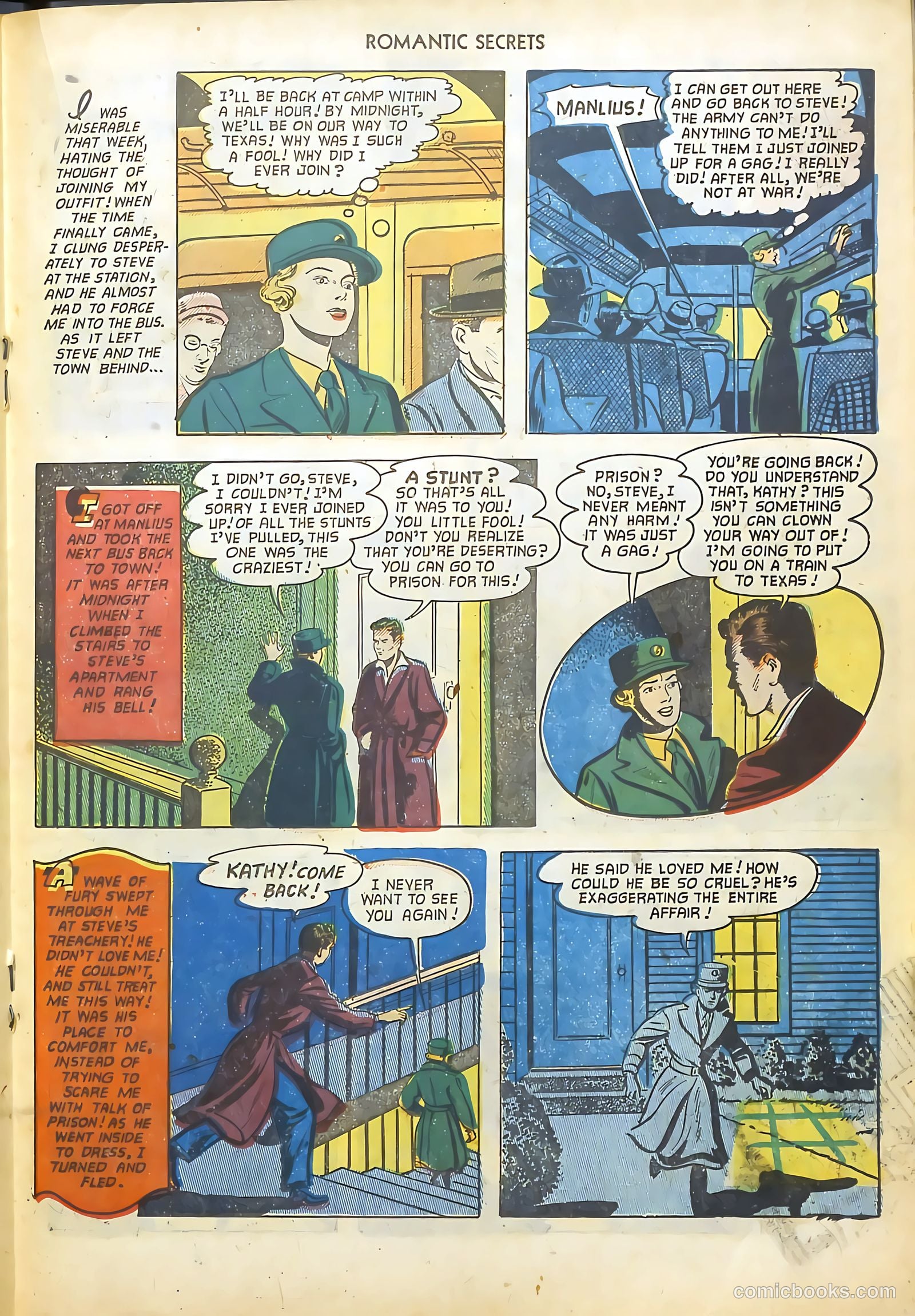 Romantic Secrets #32 — page 19 of 36