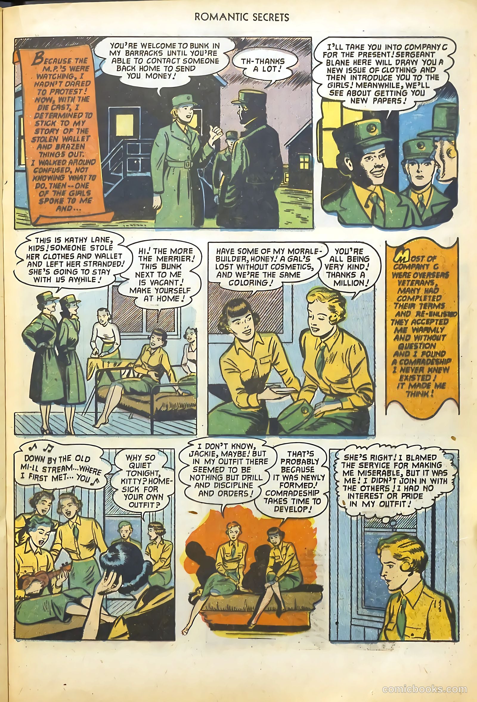 Romantic Secrets #32 — page 21 of 36