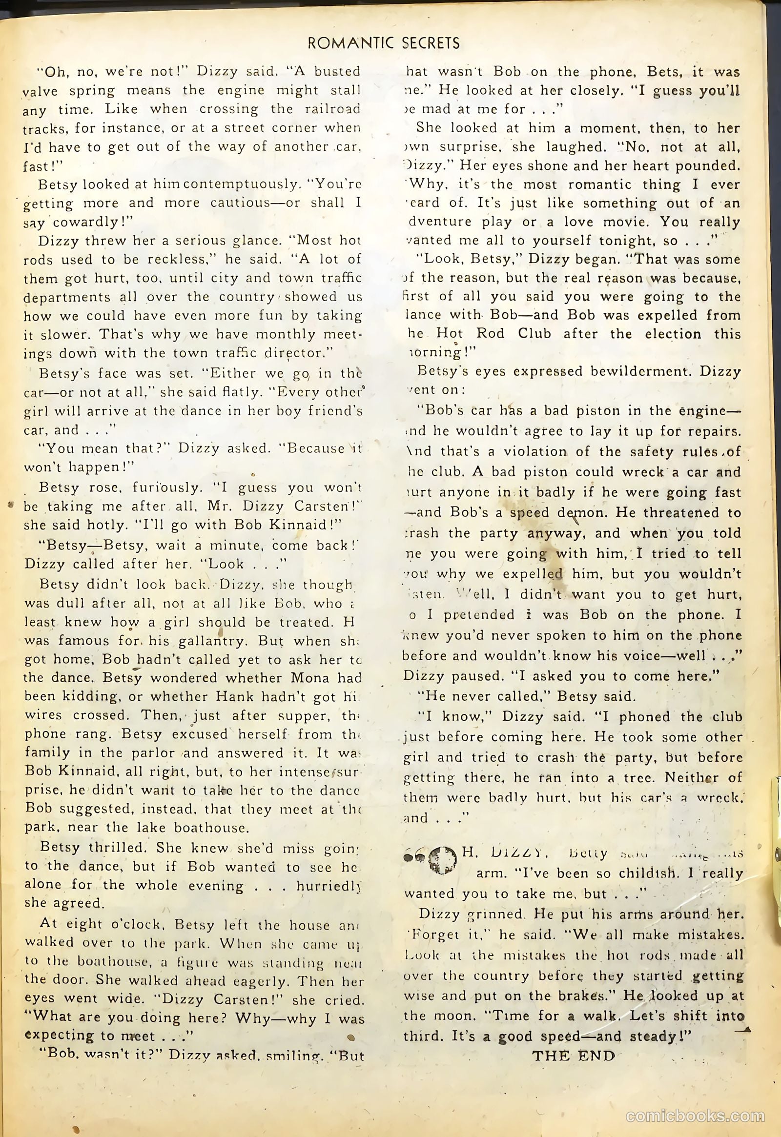 Romantic Secrets #32 — page 25 of 36