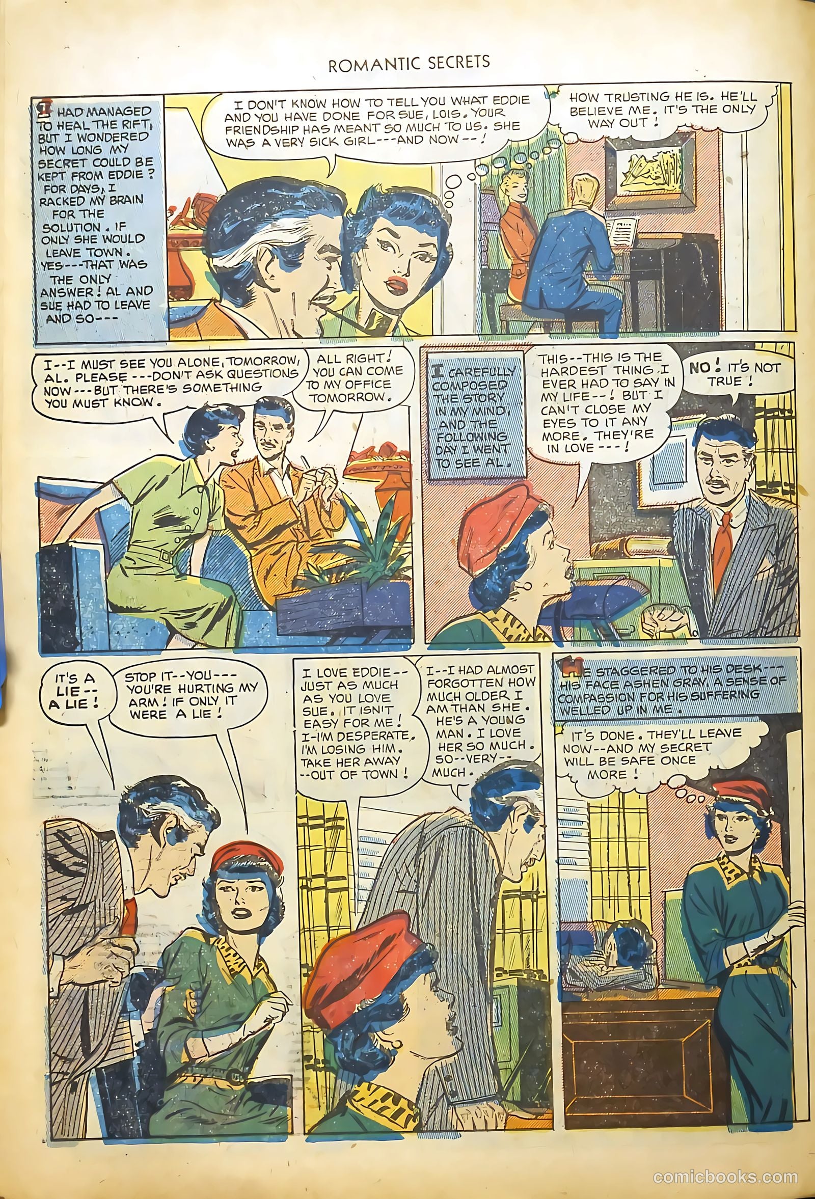 Romantic Secrets #32 — page 30 of 36