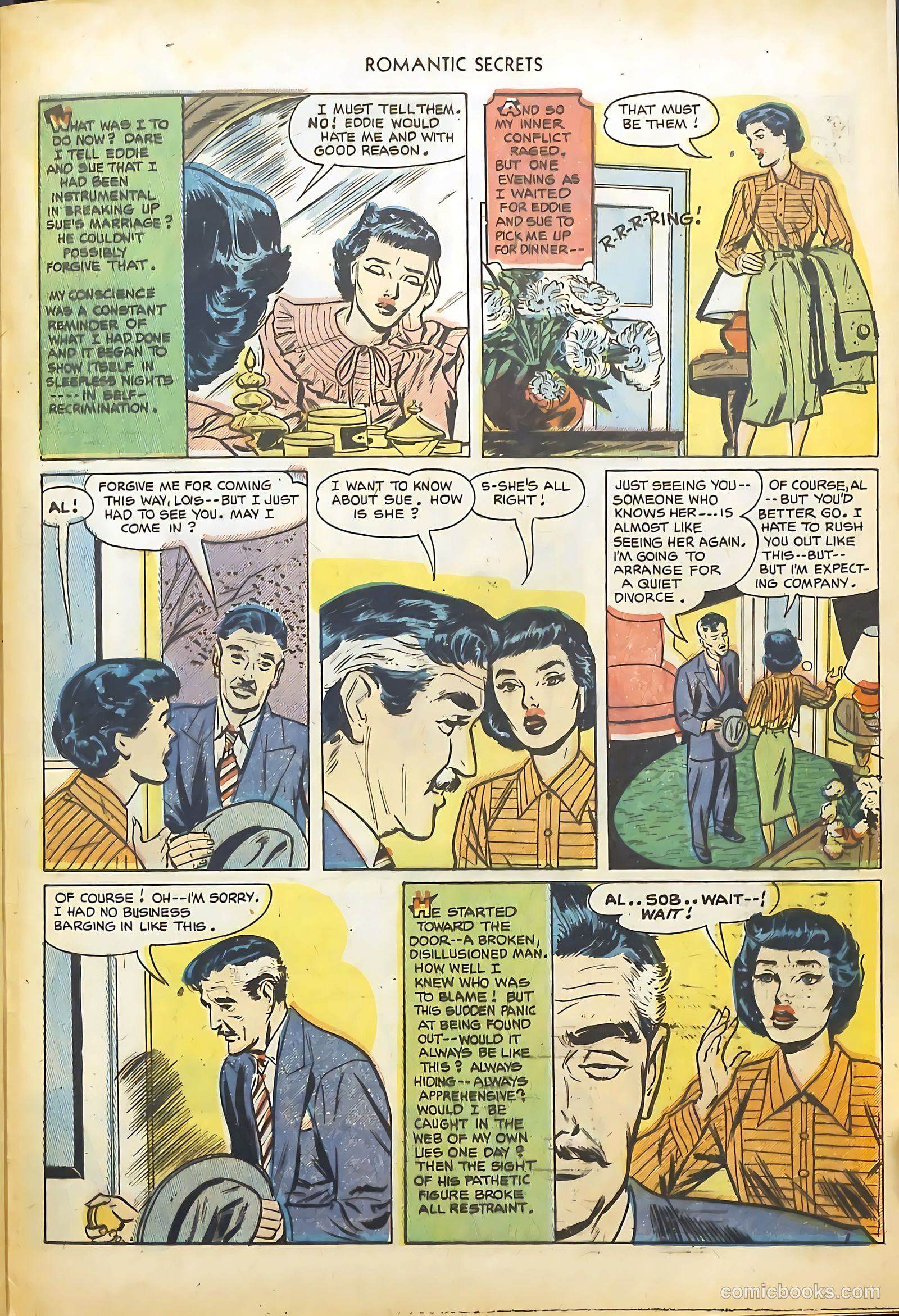 Romantic Secrets #32 — page 33 of 36