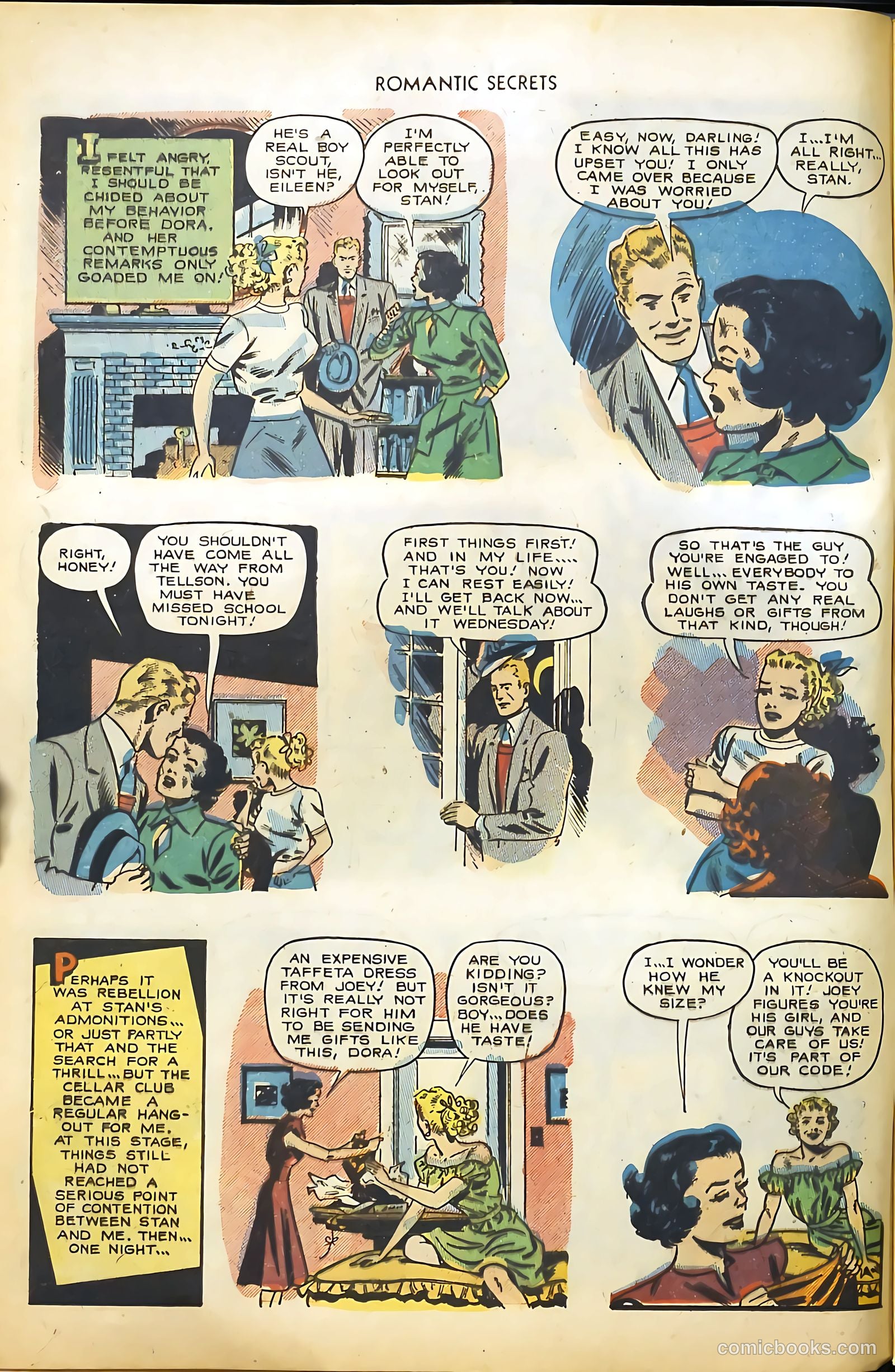 Romantic Secrets #32 — page 8 of 36