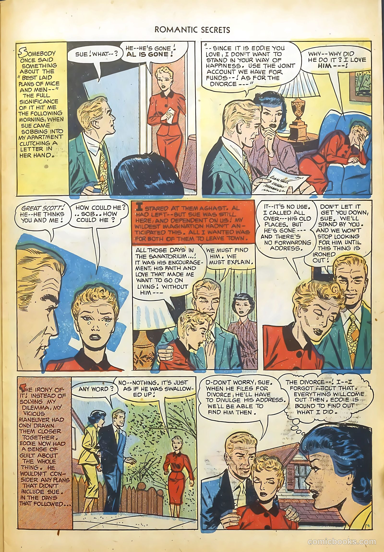 Romantic Secrets #32 — page 31 of 36