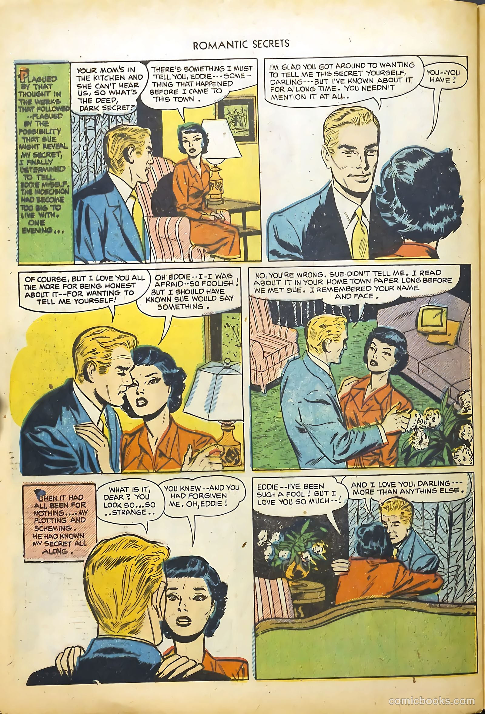 Romantic Secrets #32 — page 32 of 36