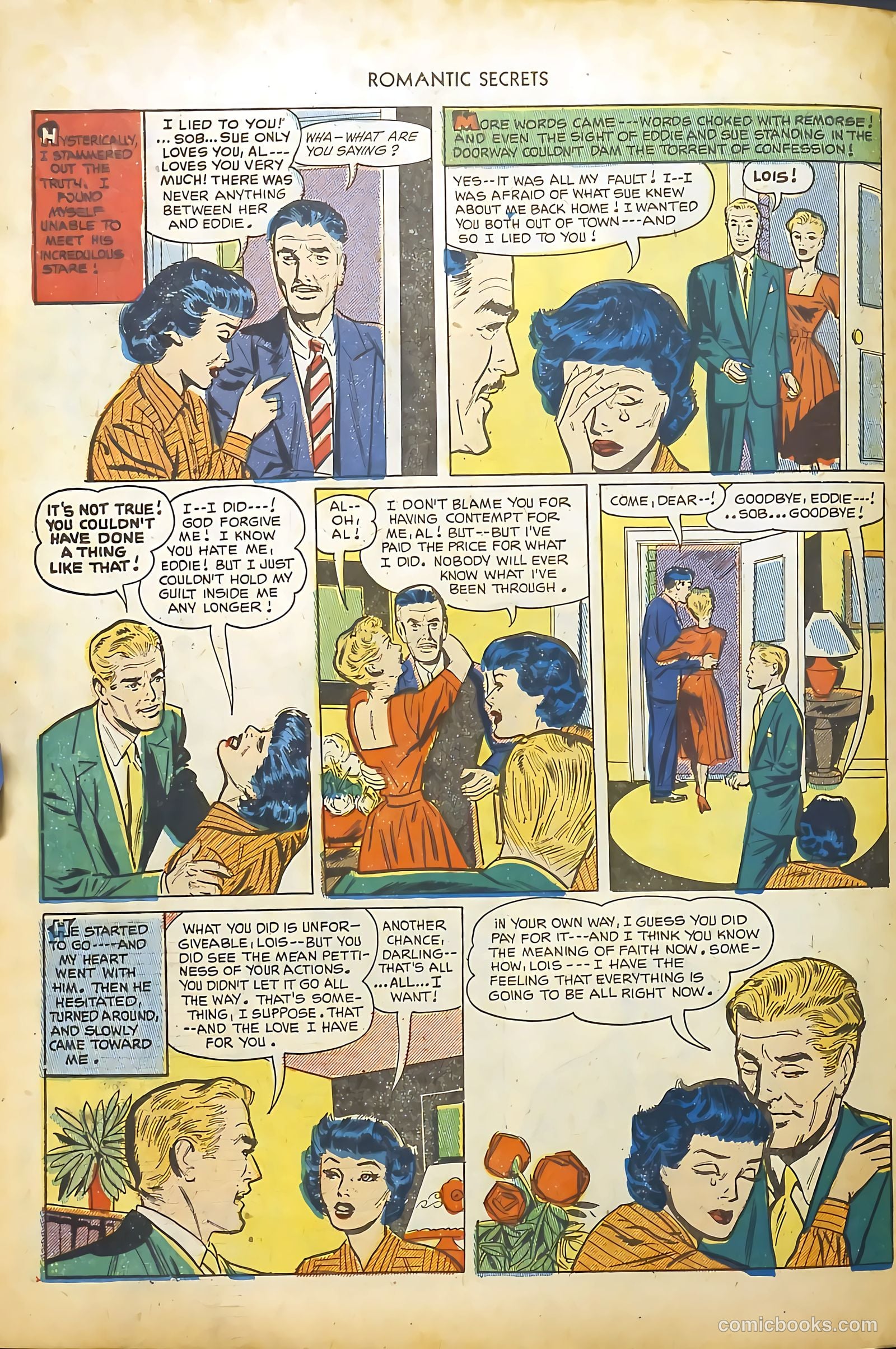 Romantic Secrets #32 — page 34 of 36