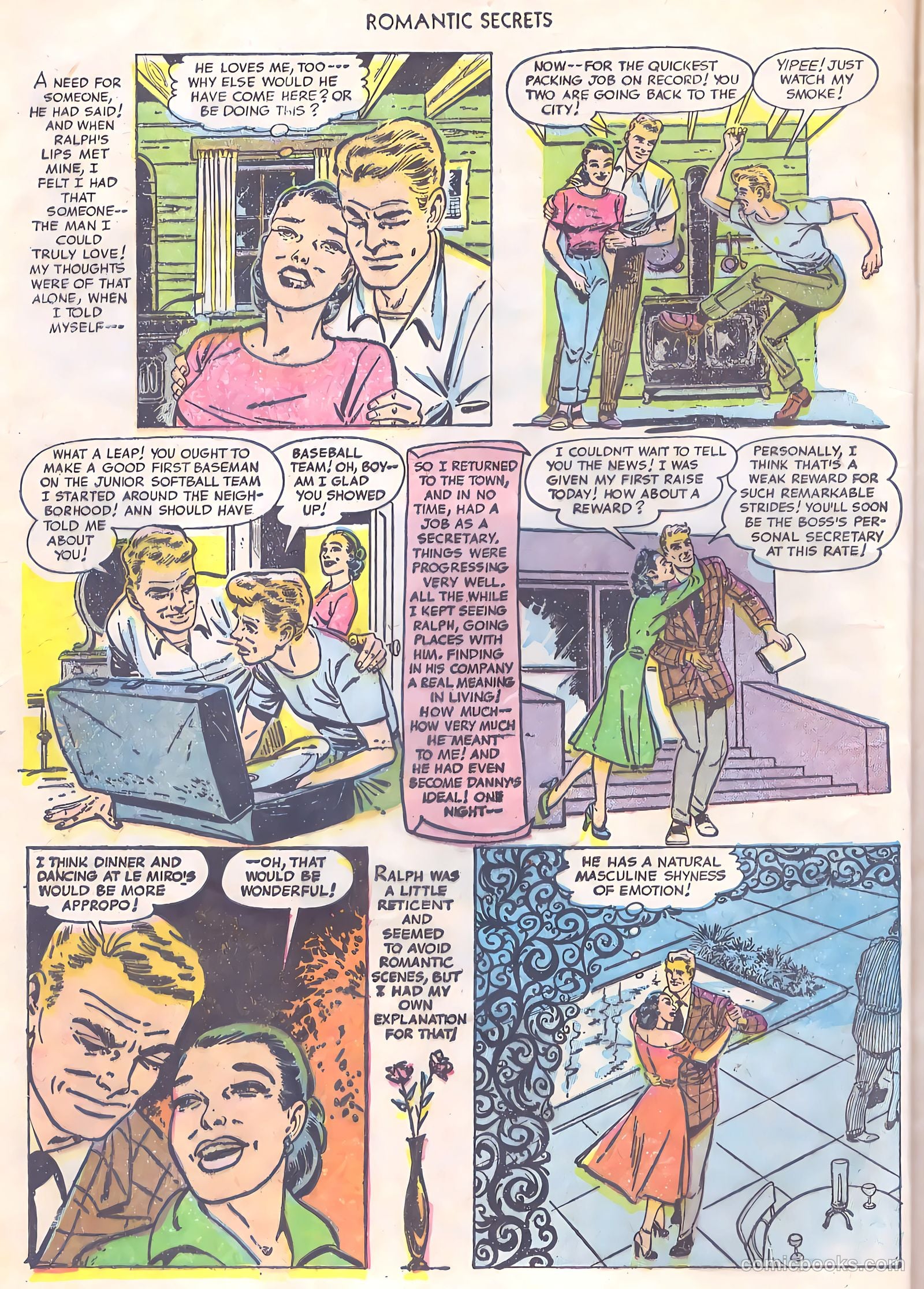 Romantic Secrets #33 — page 8 of 36