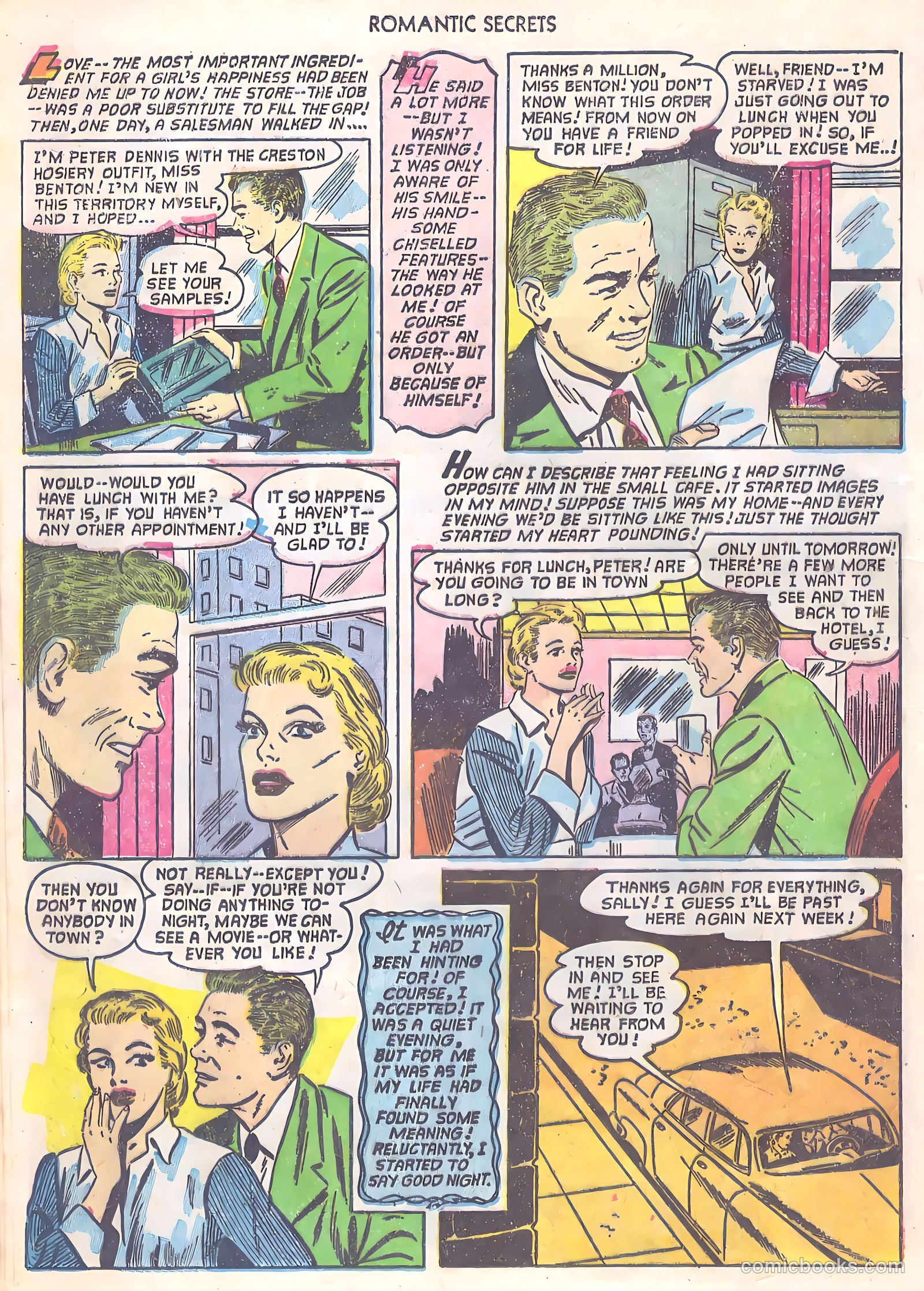 Romantic Secrets #33 — page 16 of 36