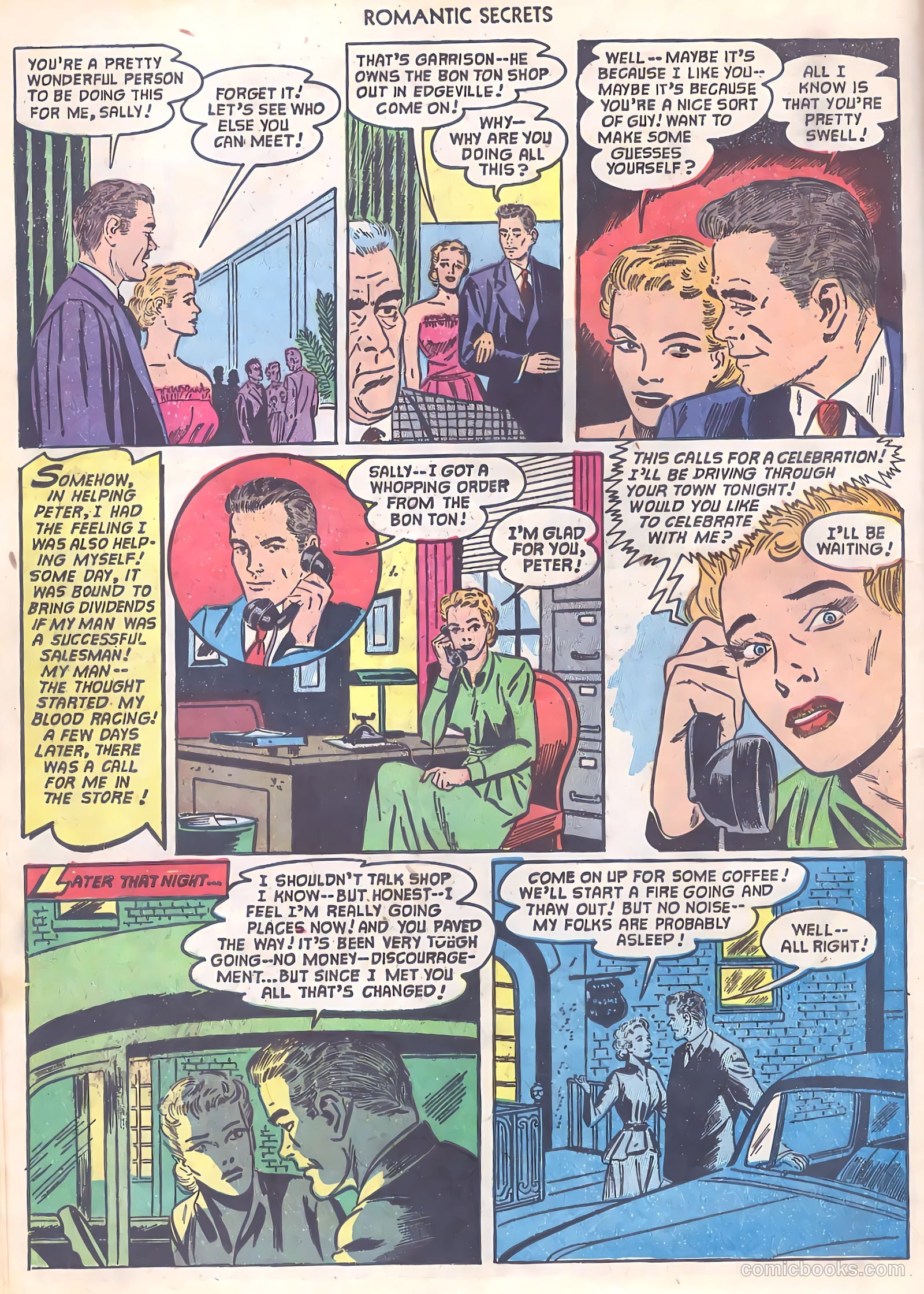 Romantic Secrets #33 — page 18 of 36