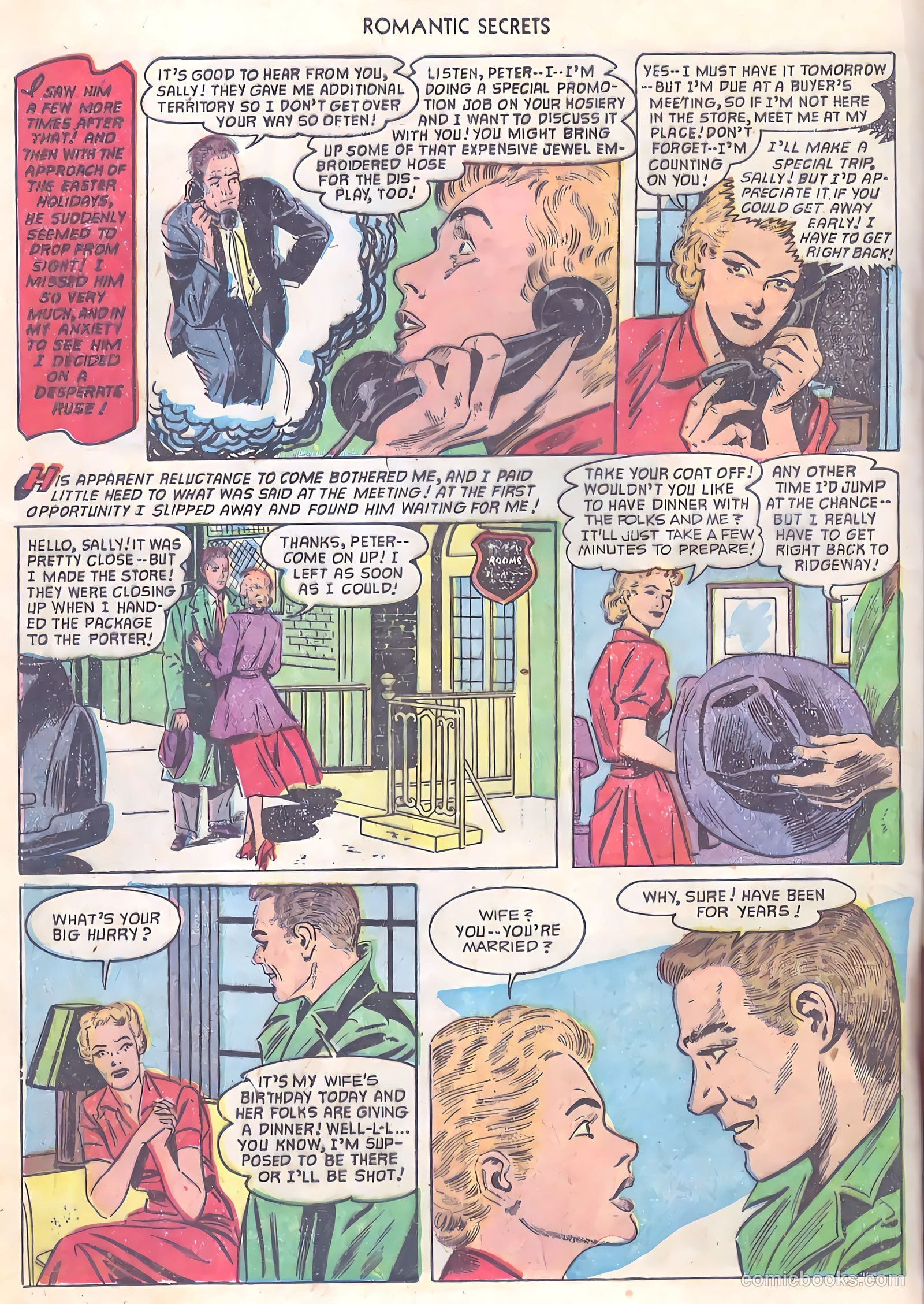 Romantic Secrets #33 — page 20 of 36