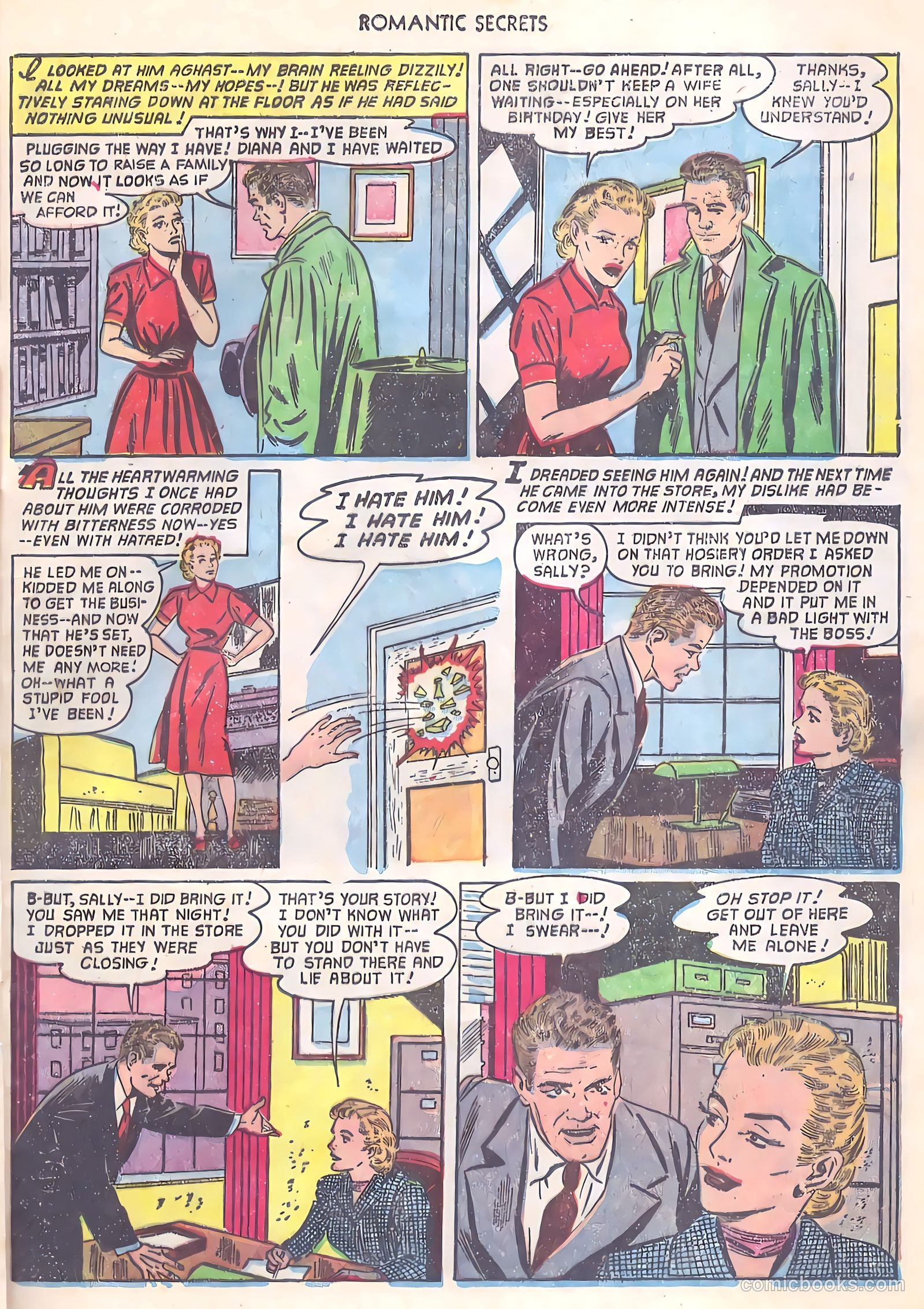 Romantic Secrets #33 — page 21 of 36