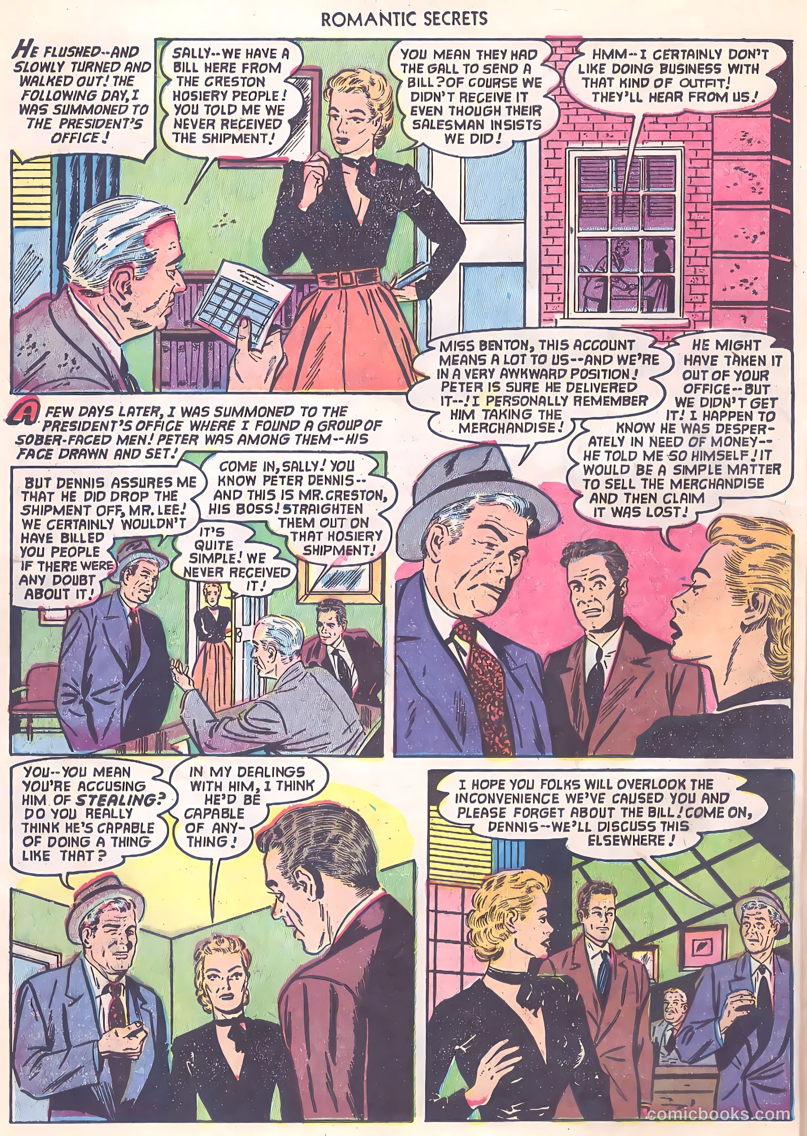 Romantic Secrets #33 — page 22 of 36