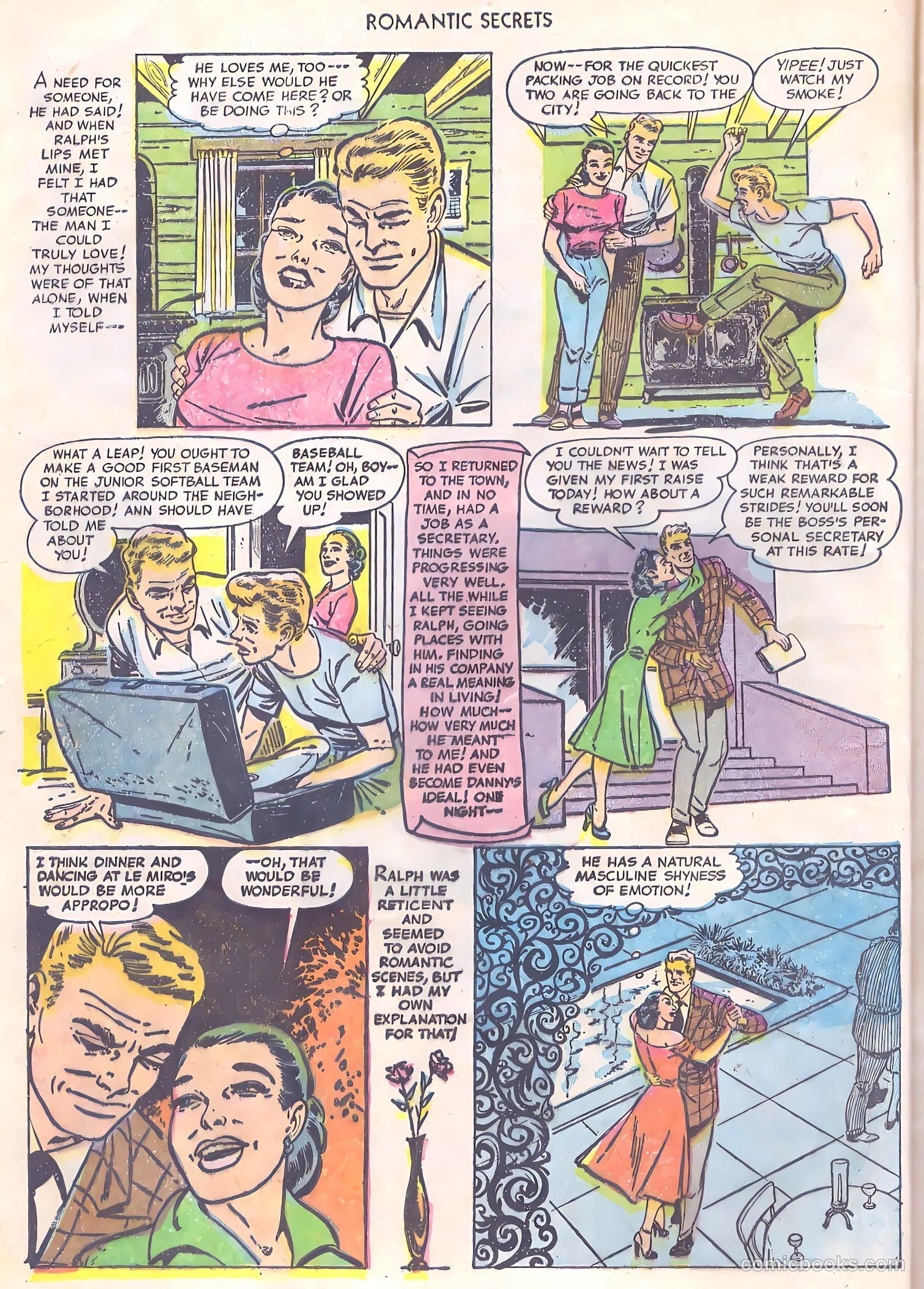 Romantic Secrets #33 — page 8 of 36