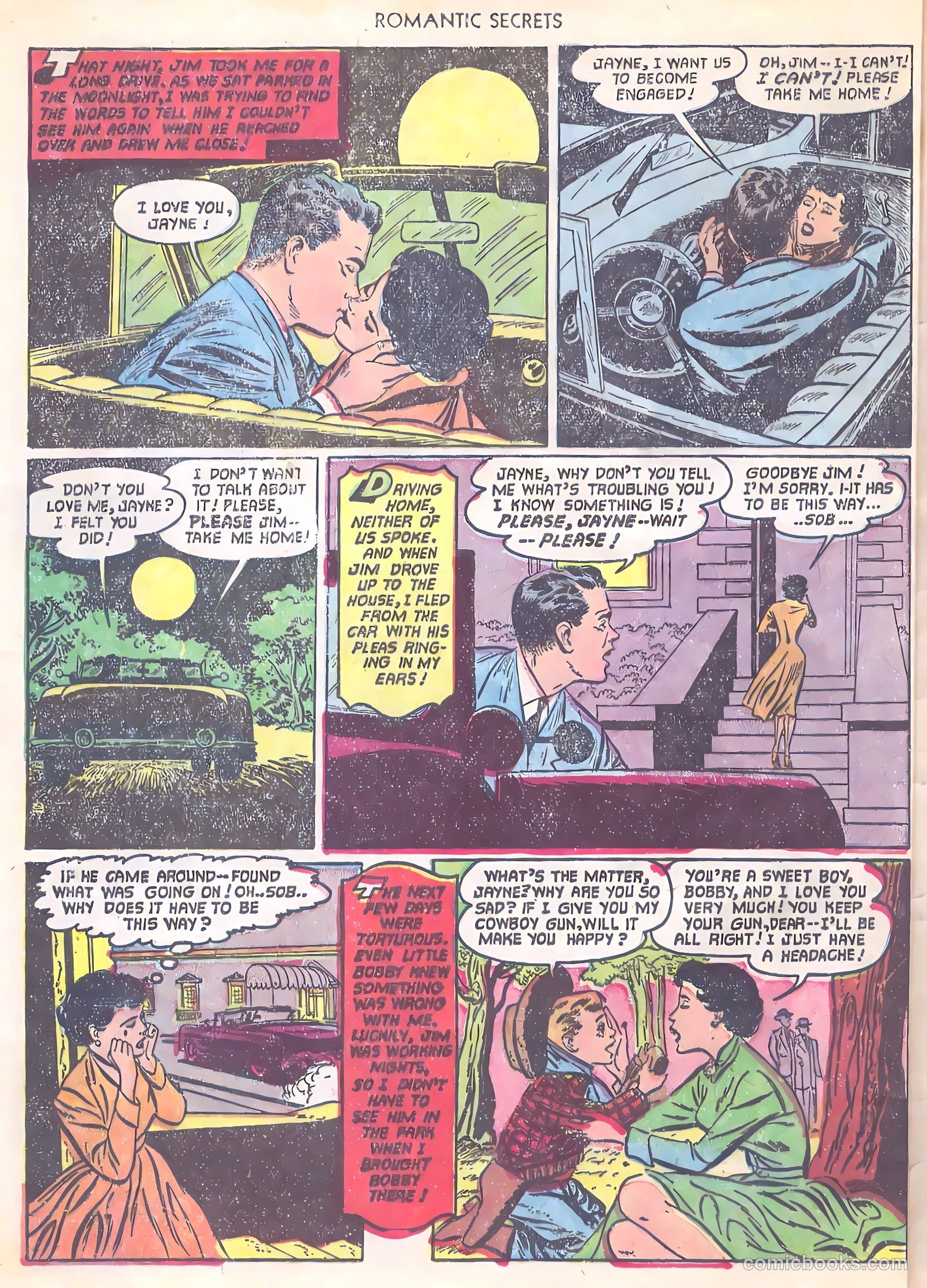 Romantic Secrets #33 — page 32 of 36