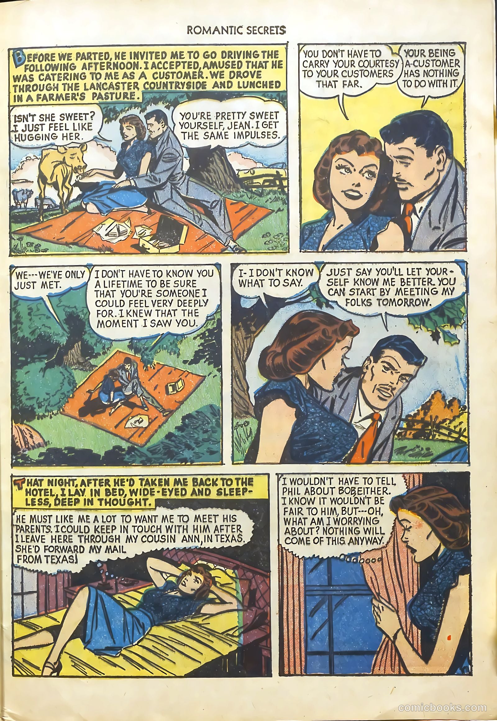 Romantic Secrets #34 — page 29 of 36