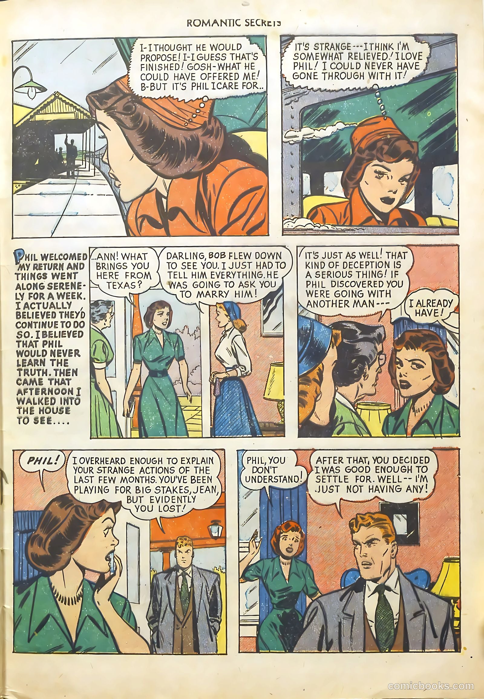 Romantic Secrets #34 — page 33 of 36
