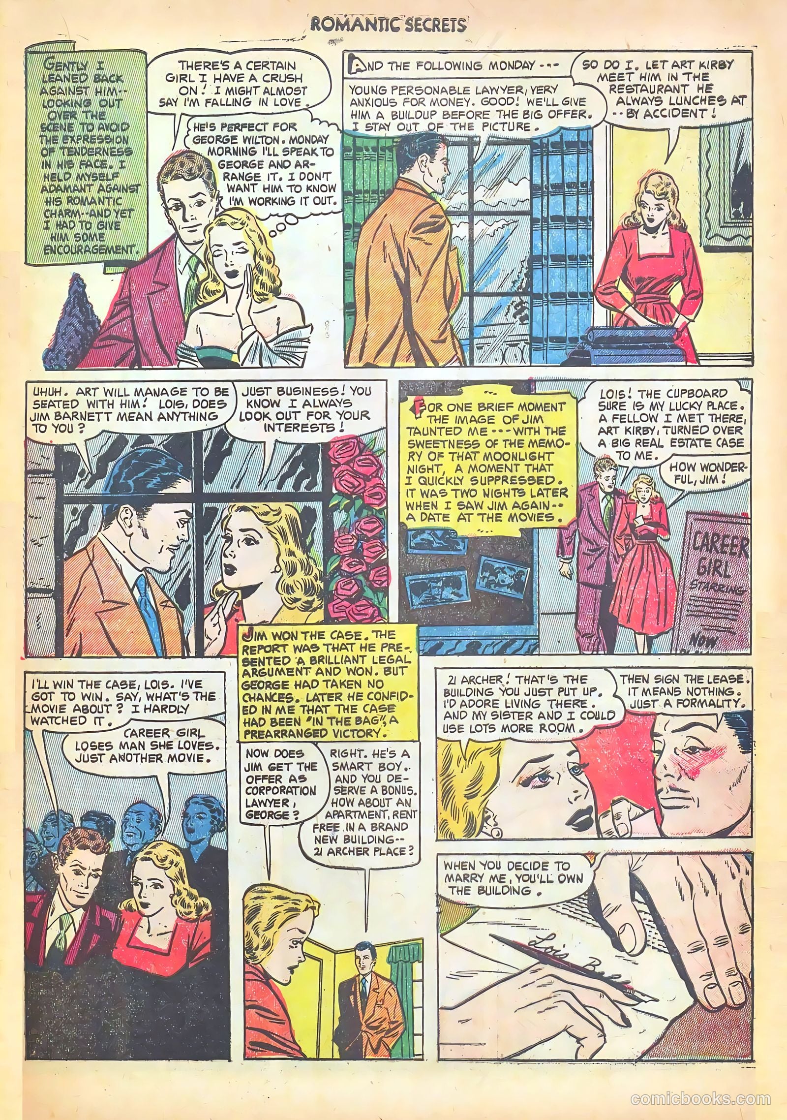 Romantic Secrets #35 — page 17 of 36