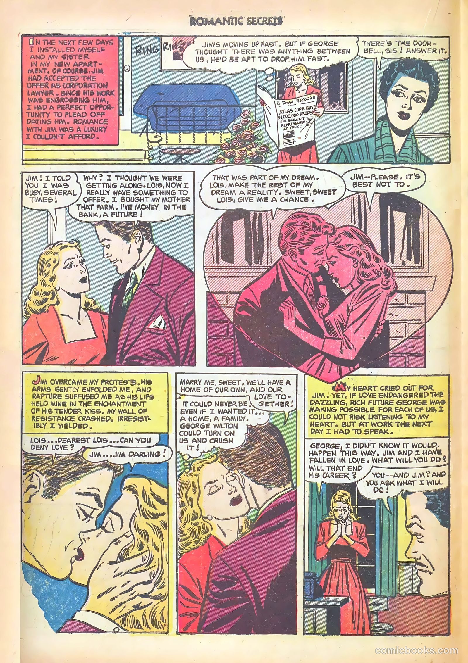 Romantic Secrets #35 — page 18 of 36