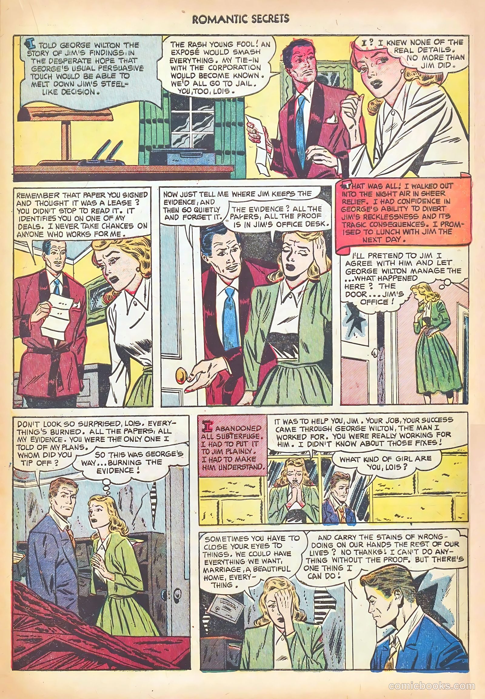 Romantic Secrets #35 — page 21 of 36