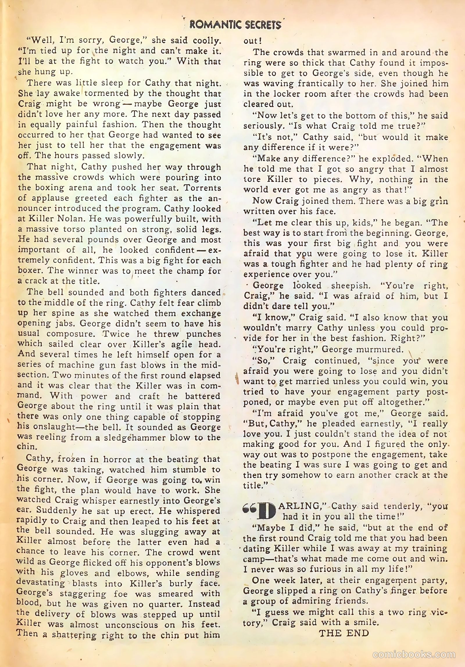 Romantic Secrets #35 — page 25 of 36