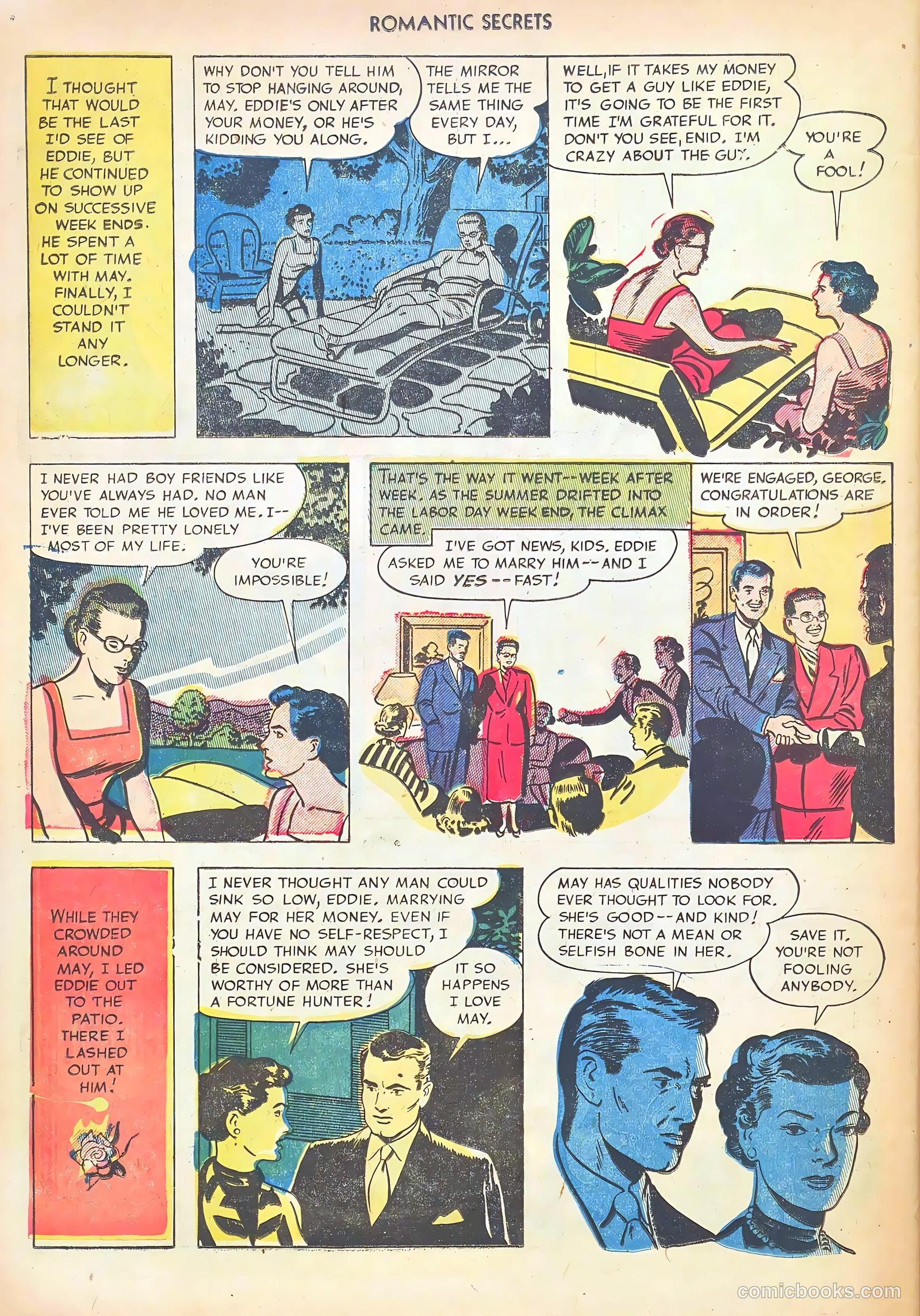 Romantic Secrets #35 — page 32 of 36