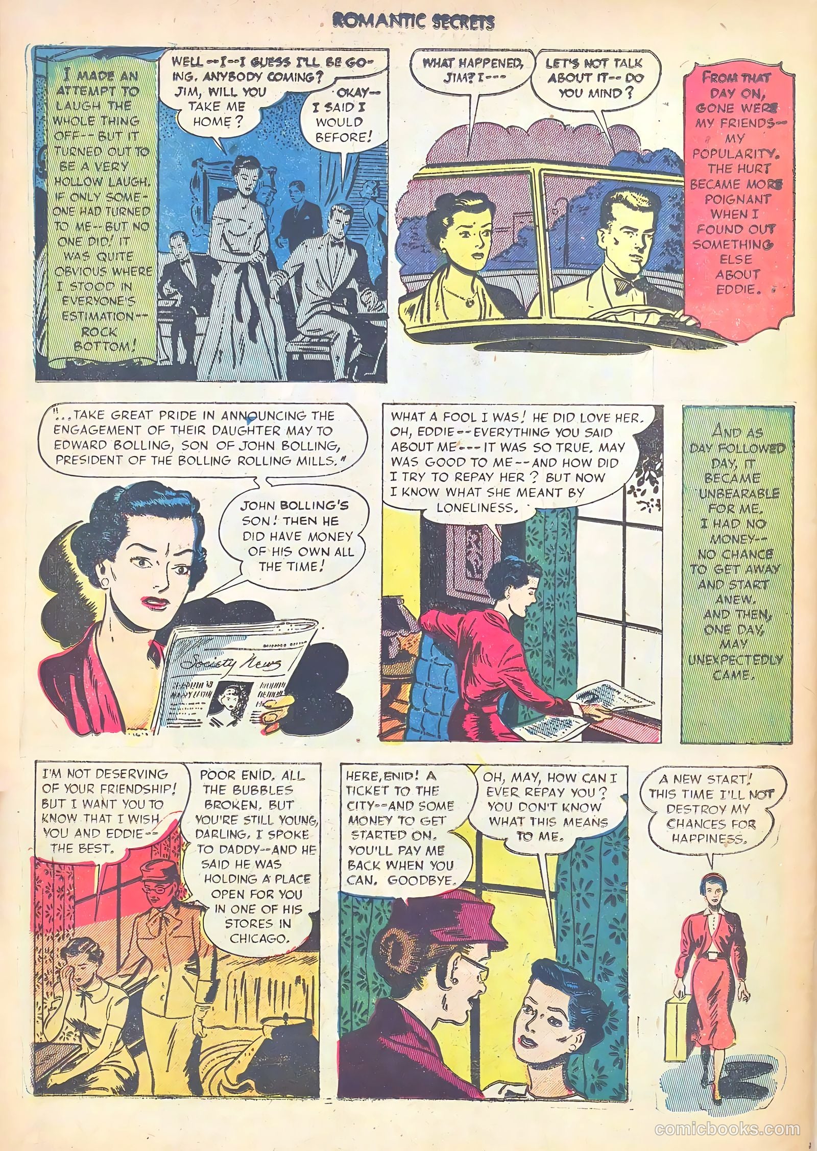 Romantic Secrets #35 — page 34 of 36