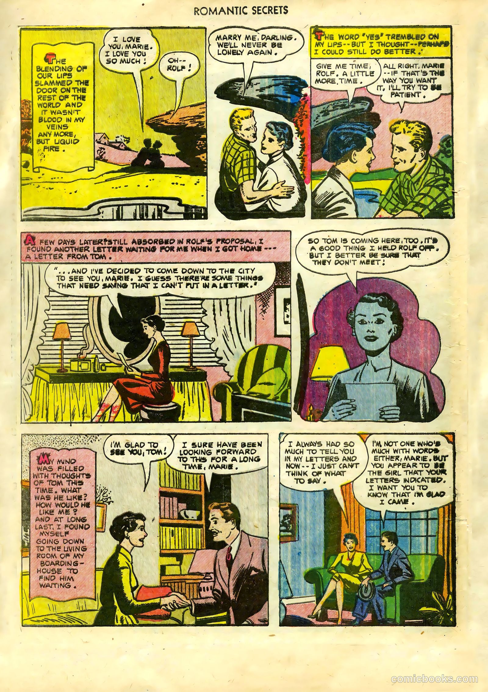 Romantic Secrets #36 — page 18 of 36