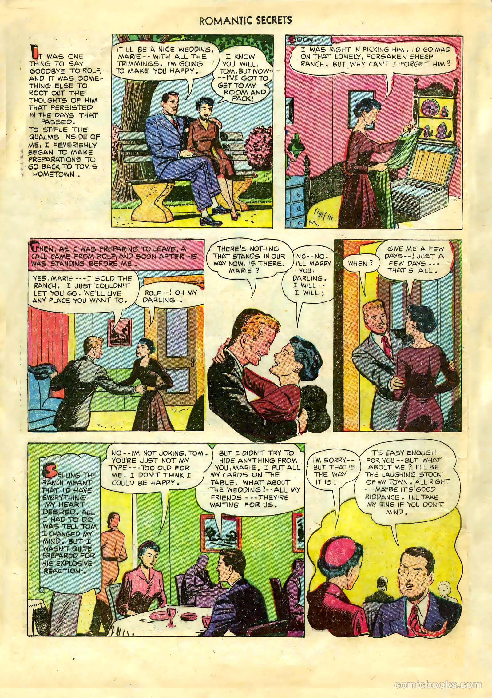 Romantic Secrets #36 — page 20 of 36