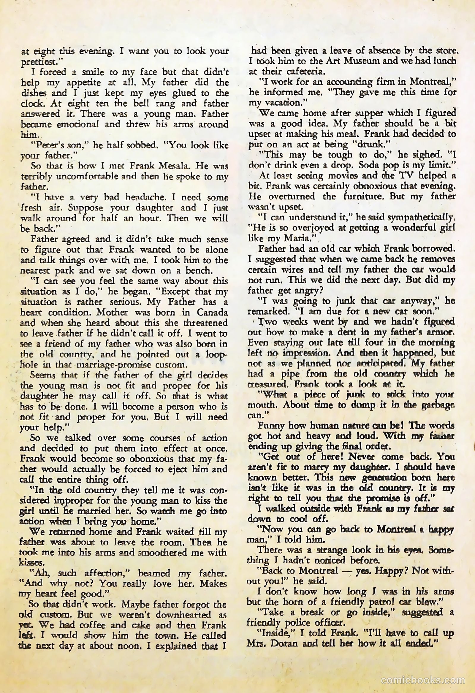 Romantic Secrets #36 — page 21 of 36
