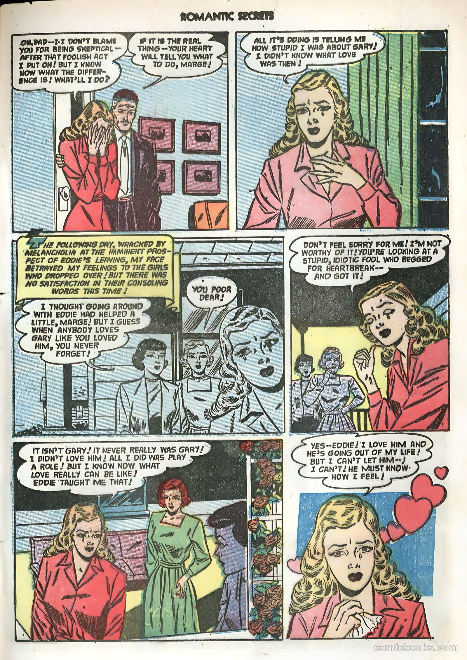 Romantic Secrets #37 — page 33 of 36