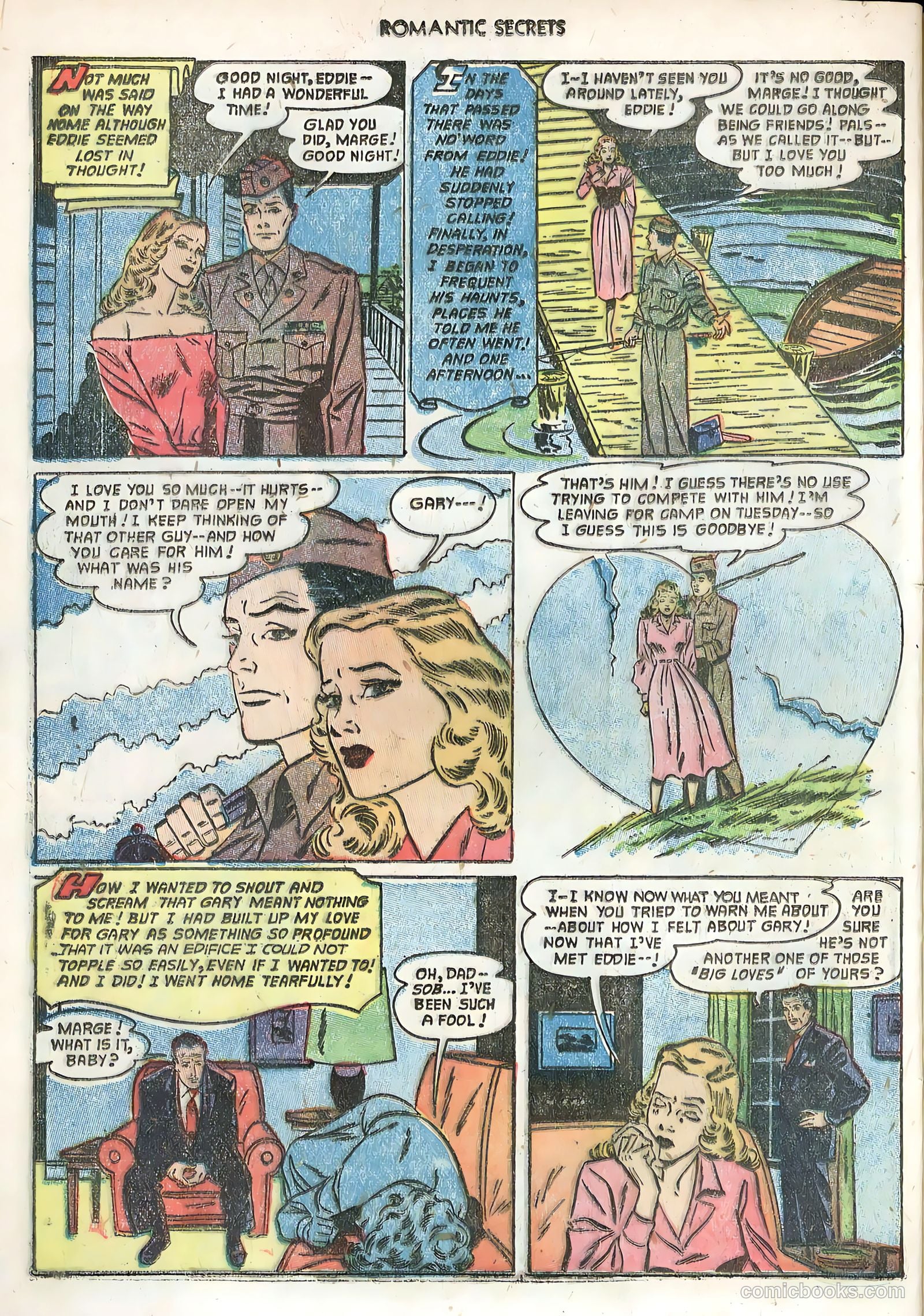 Romantic Secrets #37 — page 32 of 36
